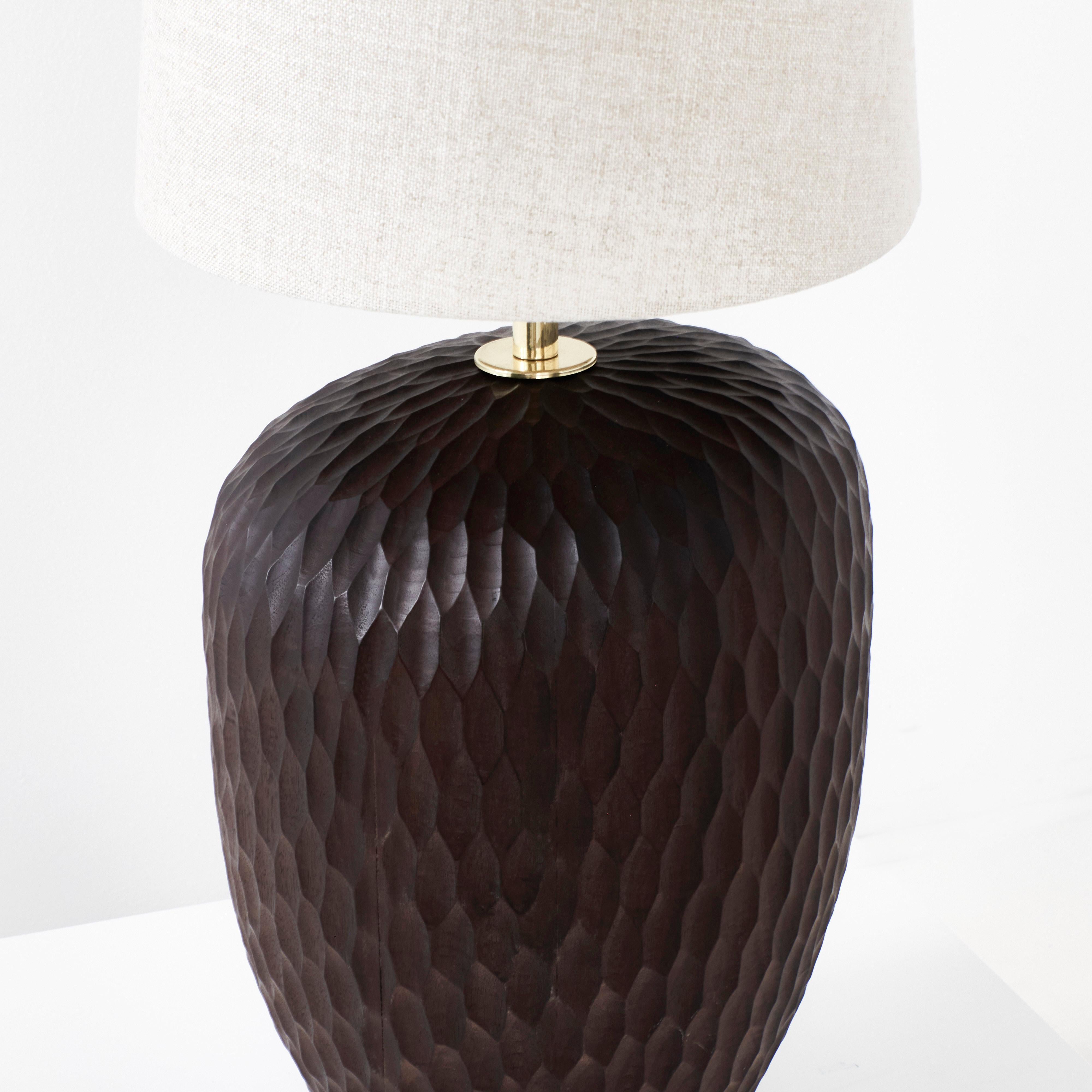 Portuguese Foz Table Light (large) in walnut For Sale
