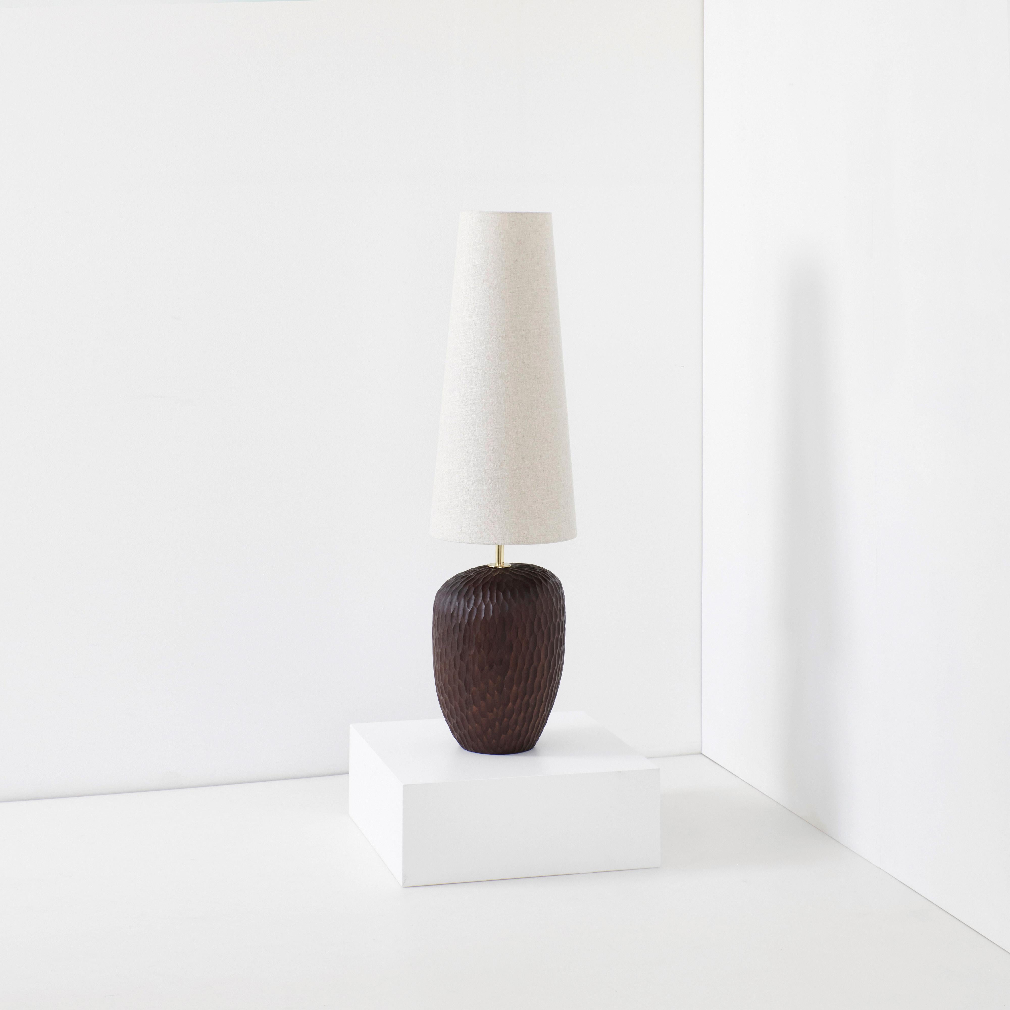Foz Table Light (large) in walnut For Sale 1