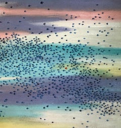 Blue Flock -- ( PASTEL COLORS )