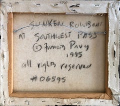 Sunken Rowboat at Southwest Pass