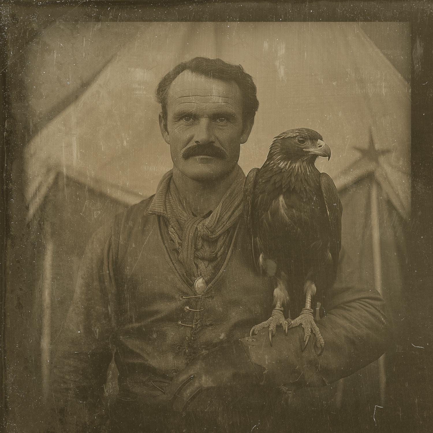 Bird Handler -  - Photograph by FPA Francis Pavy Artist