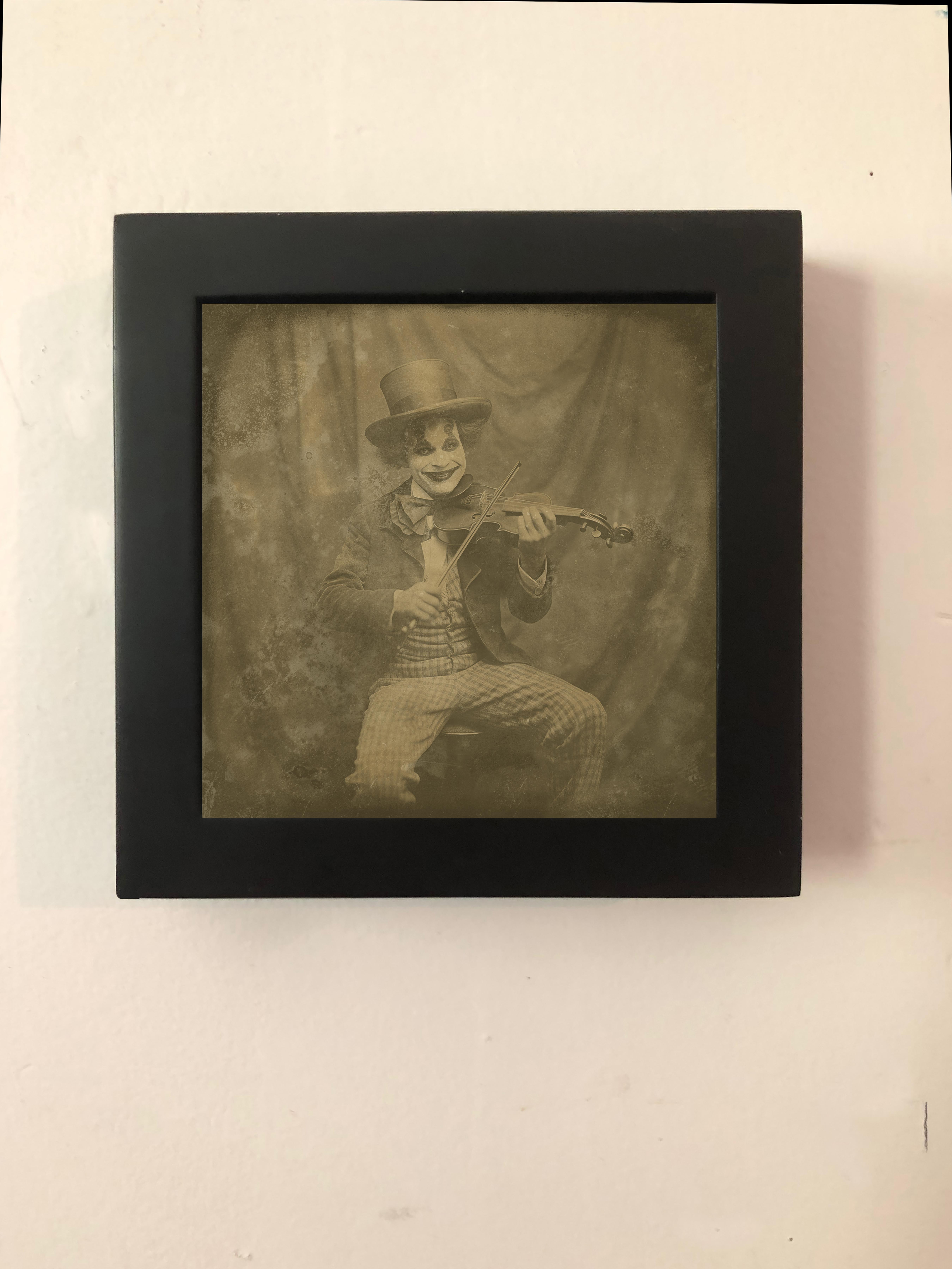 Clown Fiddler  - Photograph by FPA Francis Pavy Artist