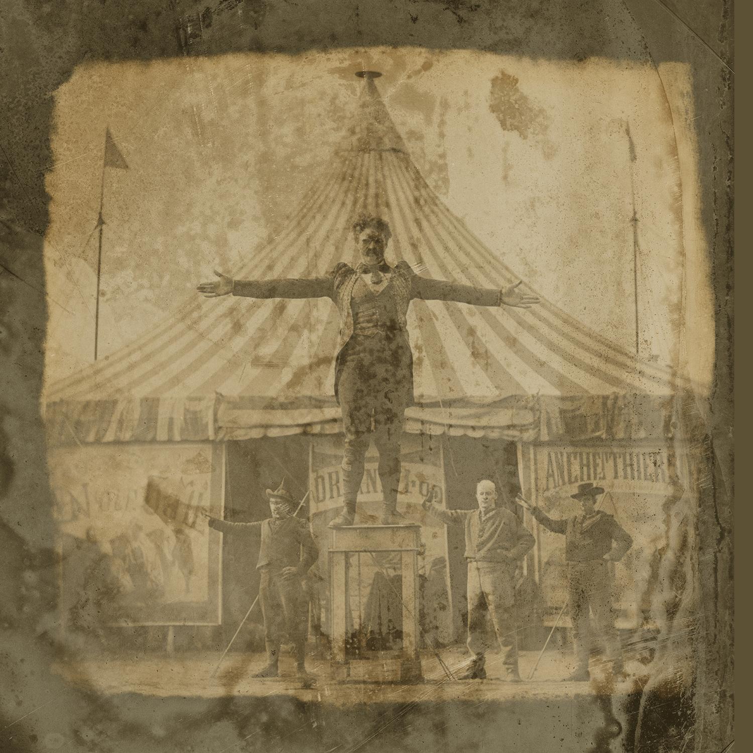 Escape Artist - exotic daguerreotype reproduction Framed - Photograph by FPA Francis Pavy Artist