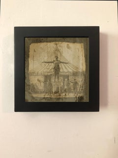 Escape Artist - exotic daguerreotype reproduction Framed