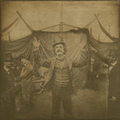 MASTER OF CEREMONIES   circus series    exotic daguerreotype reproduction 