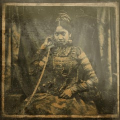 The Telepetist - Circus series A/P enchanting exotic daguerreotype reproduction 