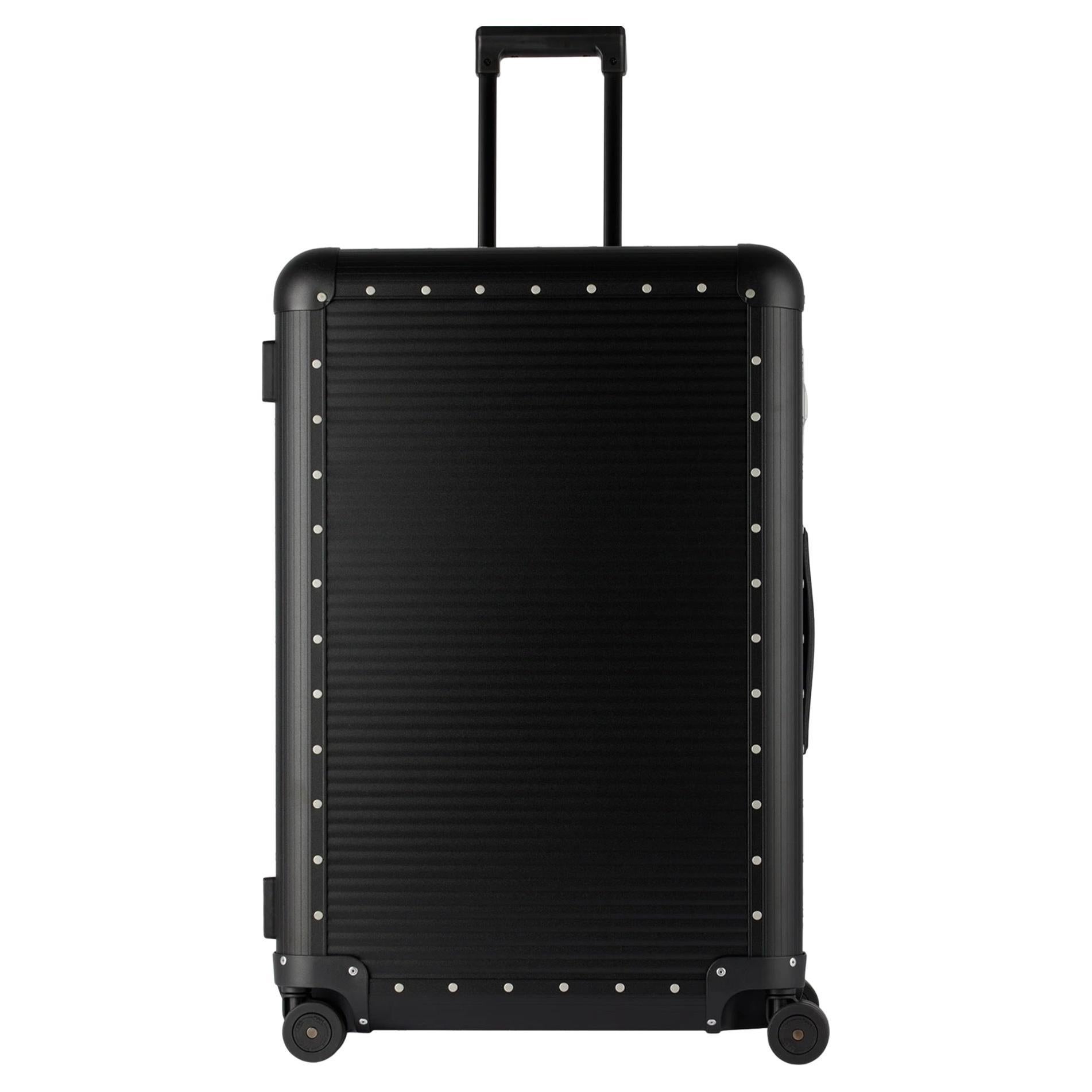 Fpm Milano Caviar Black Bank Spinner 76 Suitcase, Italy 1