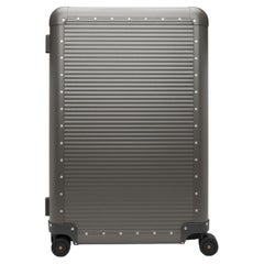 FPM Milano Steel Gray Bank Spinner 76 Suitcase, Italy