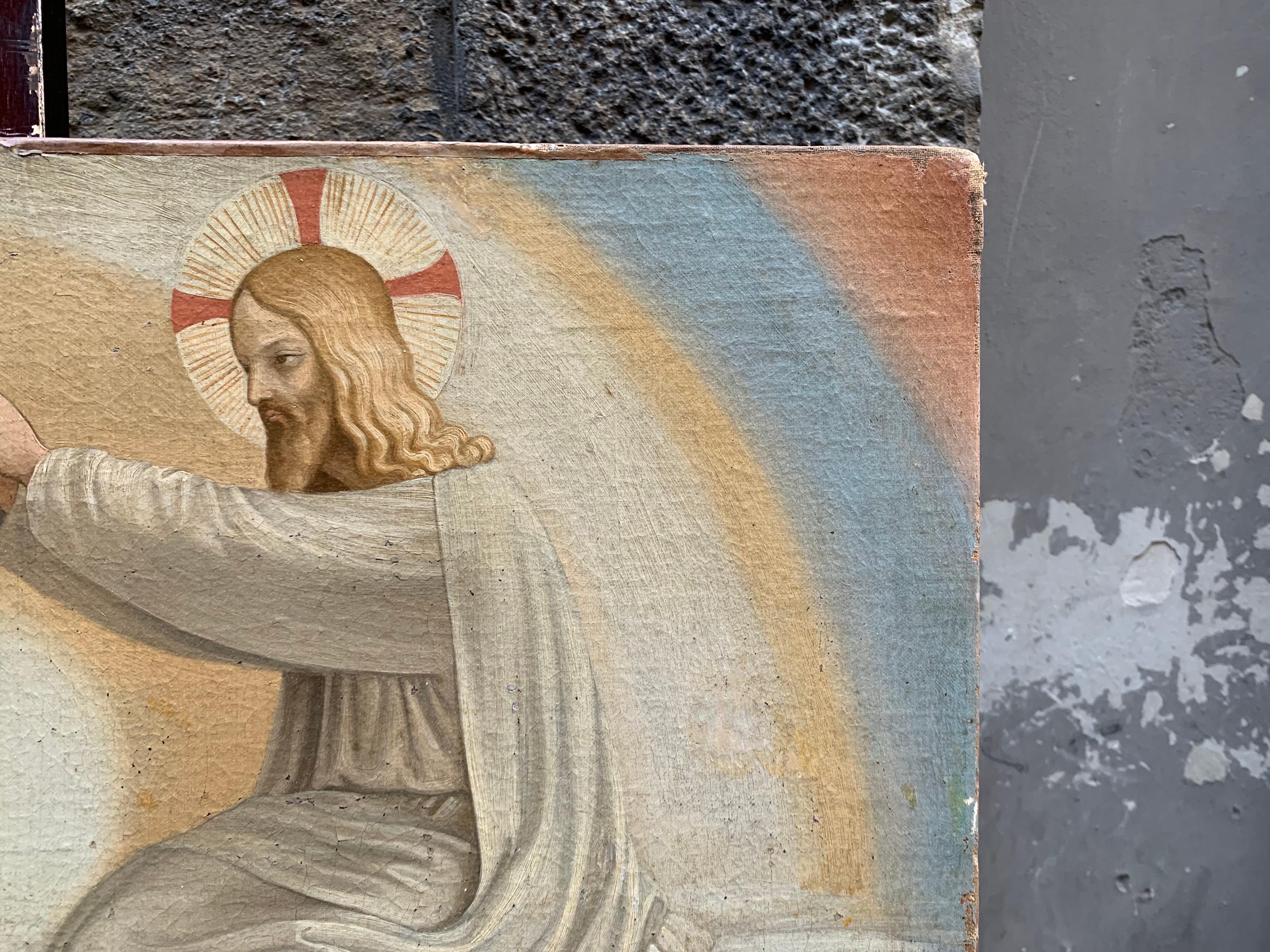 Incoronazione della Vergine, copia ottocentesca degli affreschi del Beato Angelico. 6