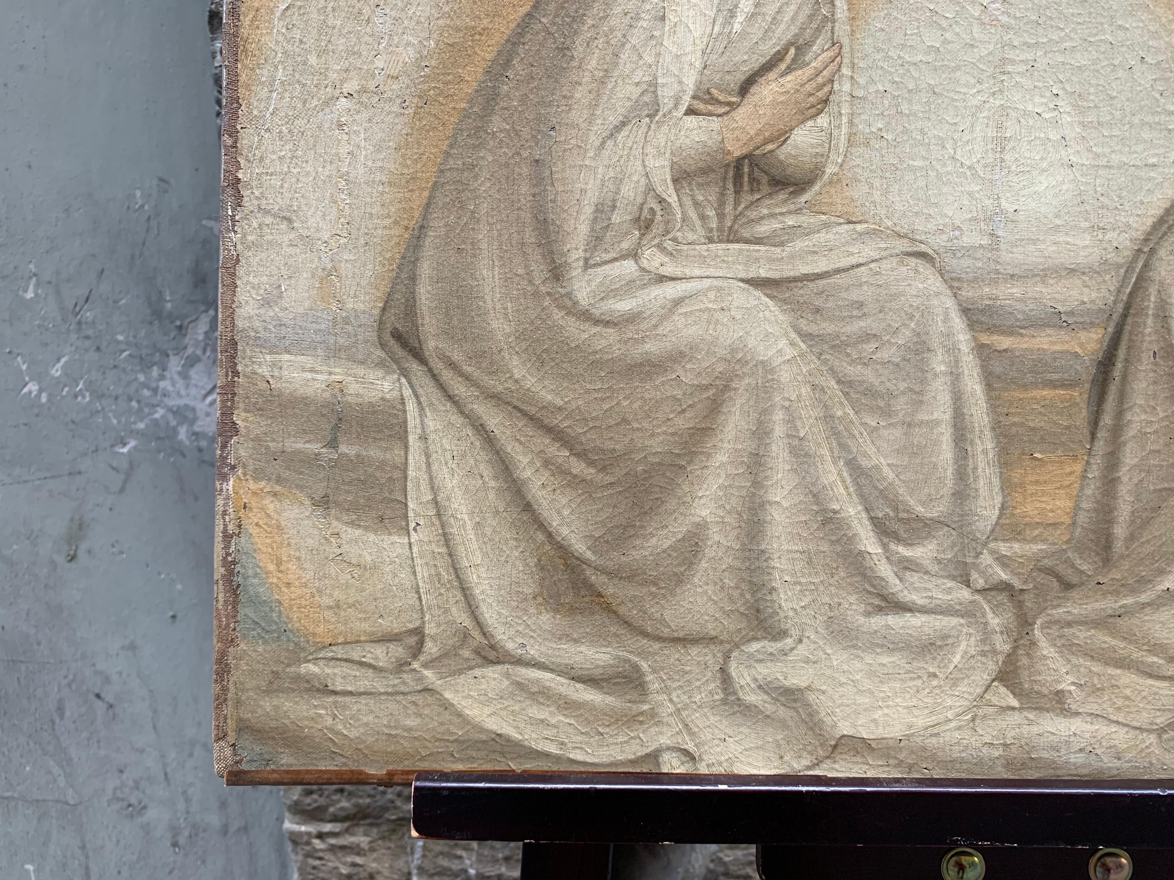 Incoronazione della Vergine, copia ottocentesca degli affreschi del Beato Angelico. 9