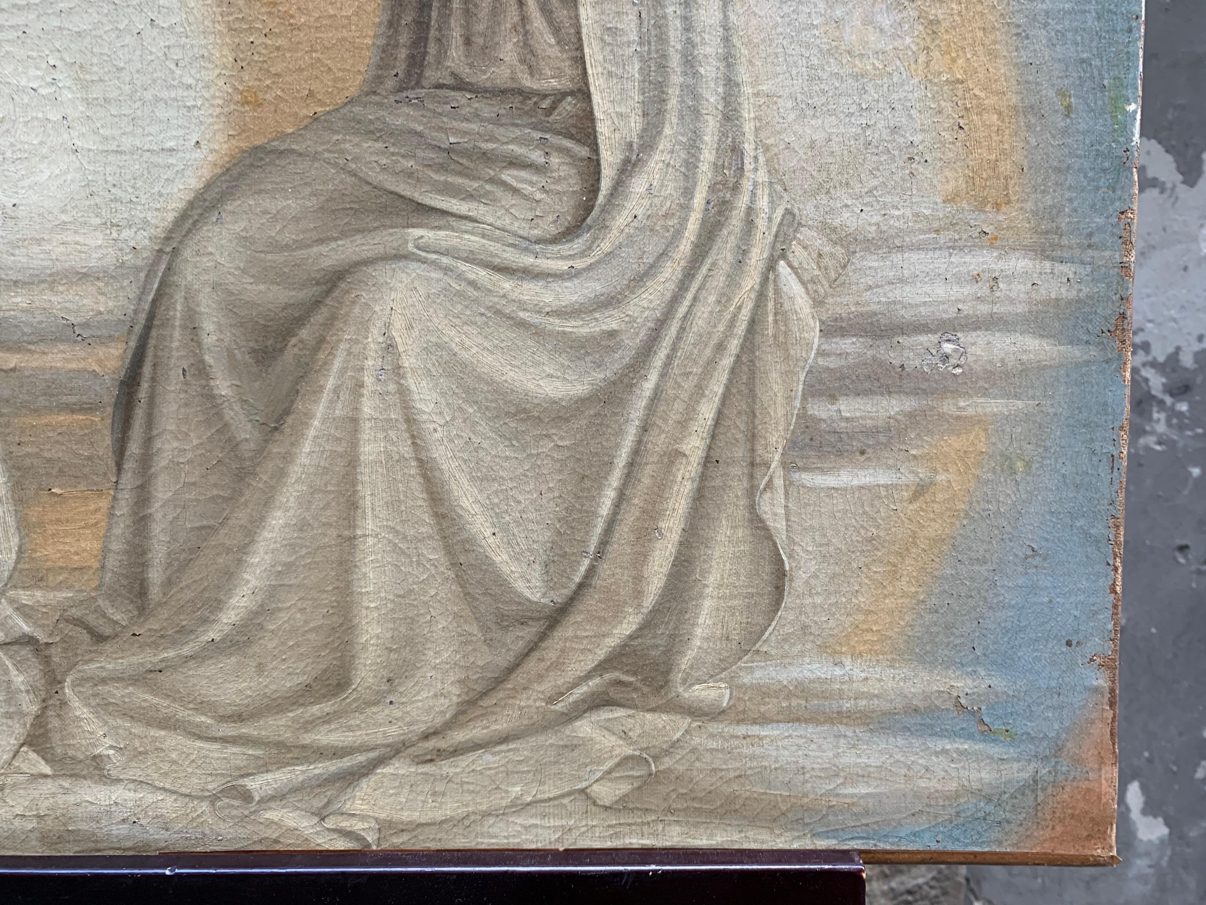 Incoronazione della Vergine, copia ottocentesca degli affreschi del Beato Angelico. 3