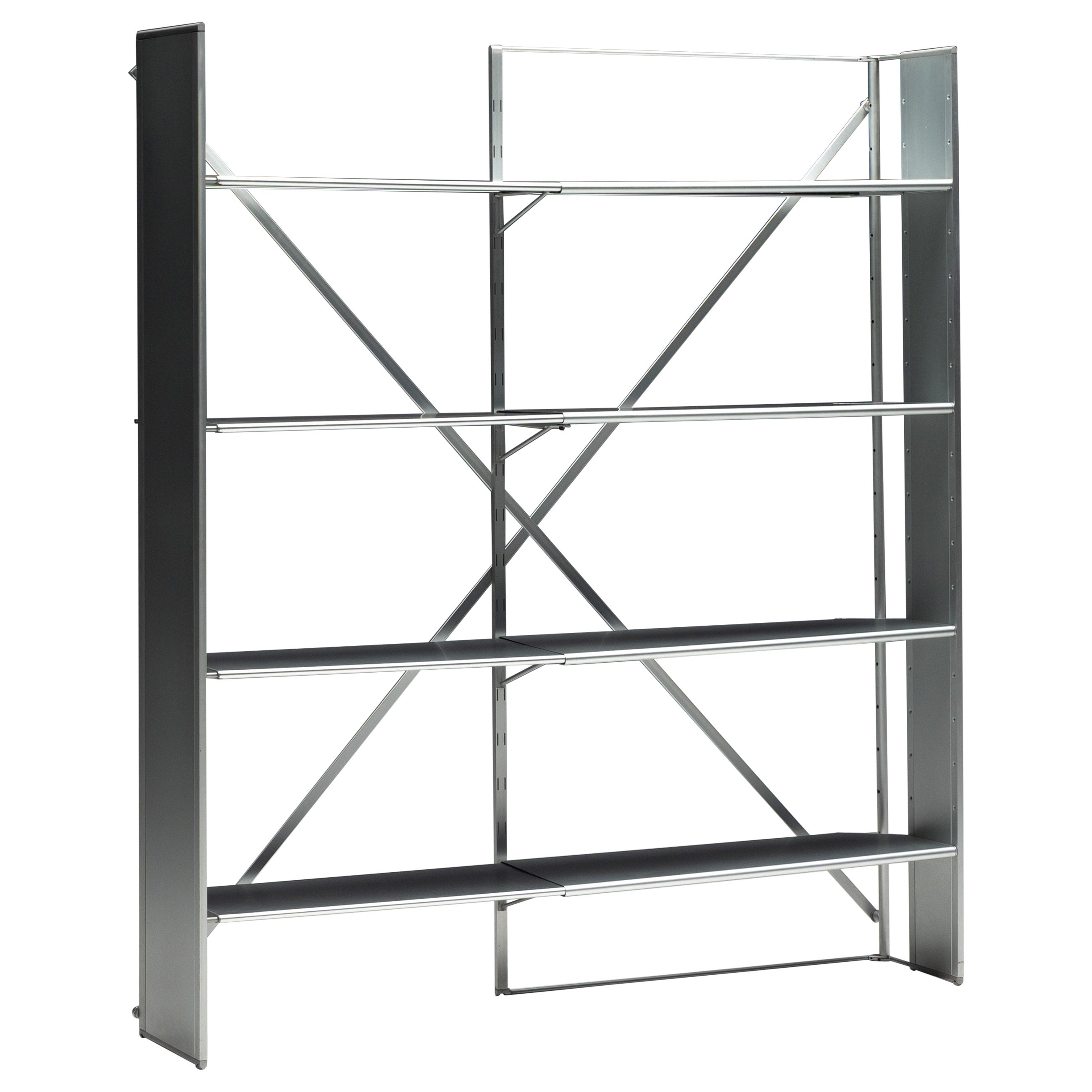 Fra Dolcino Shelving Unit by Mireille Rivier & Paolo Pallucco, Italy, 1984 For Sale