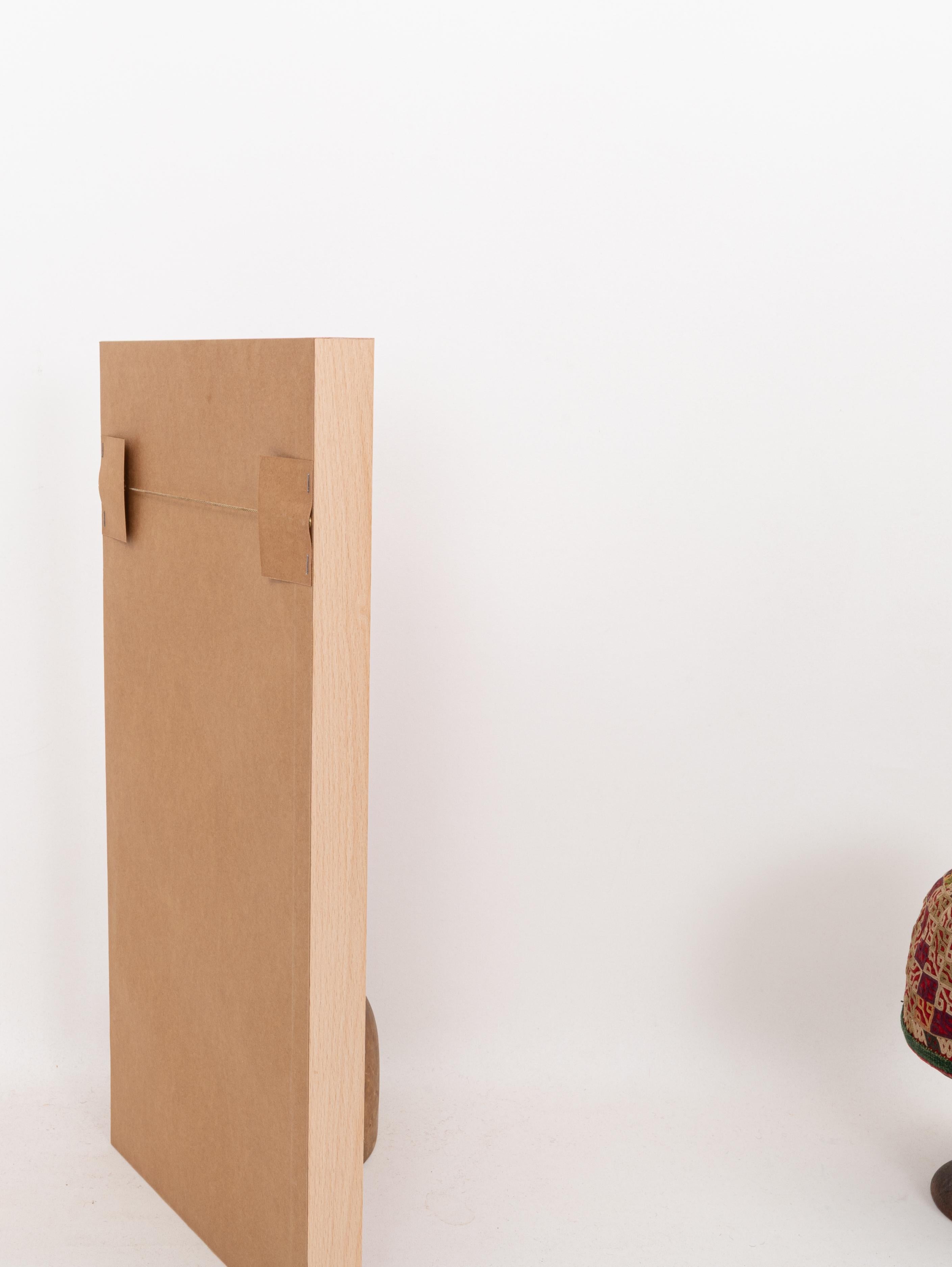 Gezähmtes antikes Seiden-Ikat-Fragment, Usbekistan, 1900er Jahre (20. Jahrhundert) im Angebot