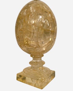 Fraktaler Leuchtenfuß aus Harz von Pierre Giraudon, Atelier Giraudon, Frankreich, um 1970