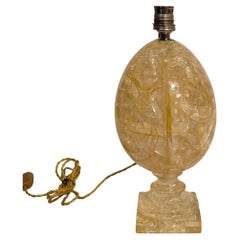 Base per lampada in resina frattale di Pierre Giraudon, Atelier Giraudon, Francia, circa 1970