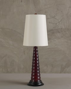 Fractal Resin Spire Table Lamp, 1960's
