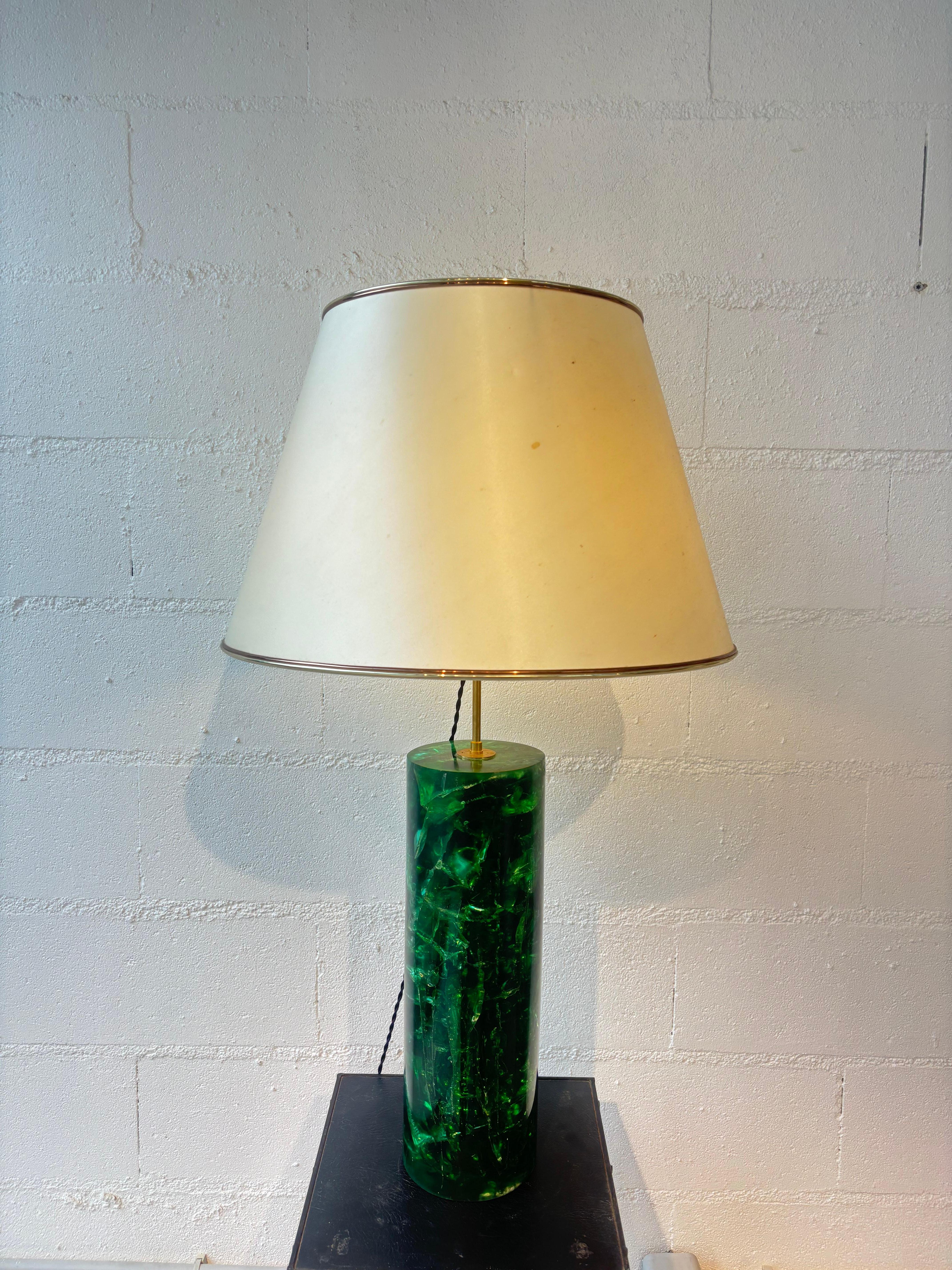 Fraktale Résine-Lampe (Moderne) im Angebot