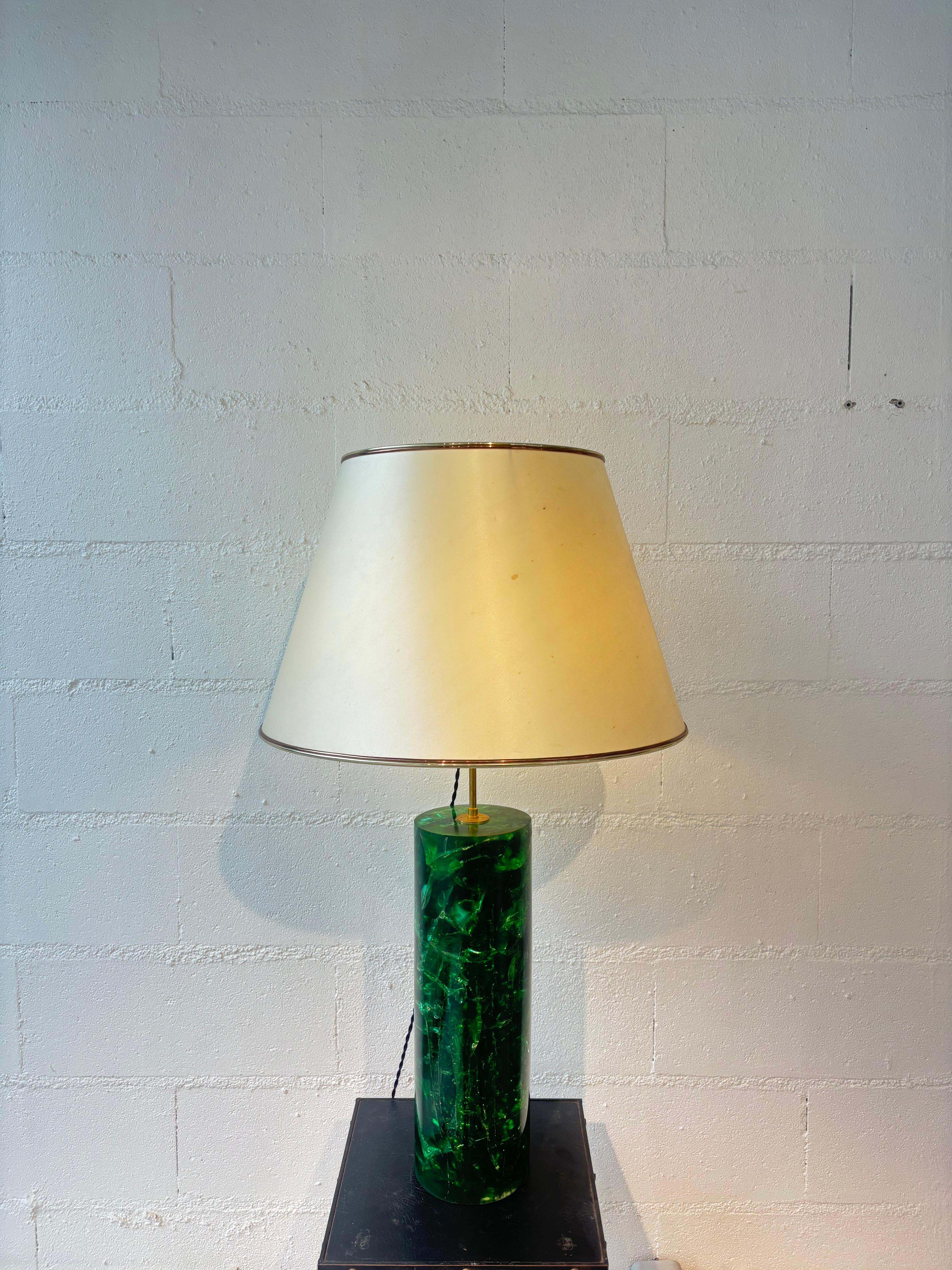 Fraktale Résine-Lampe (Französisch) im Angebot