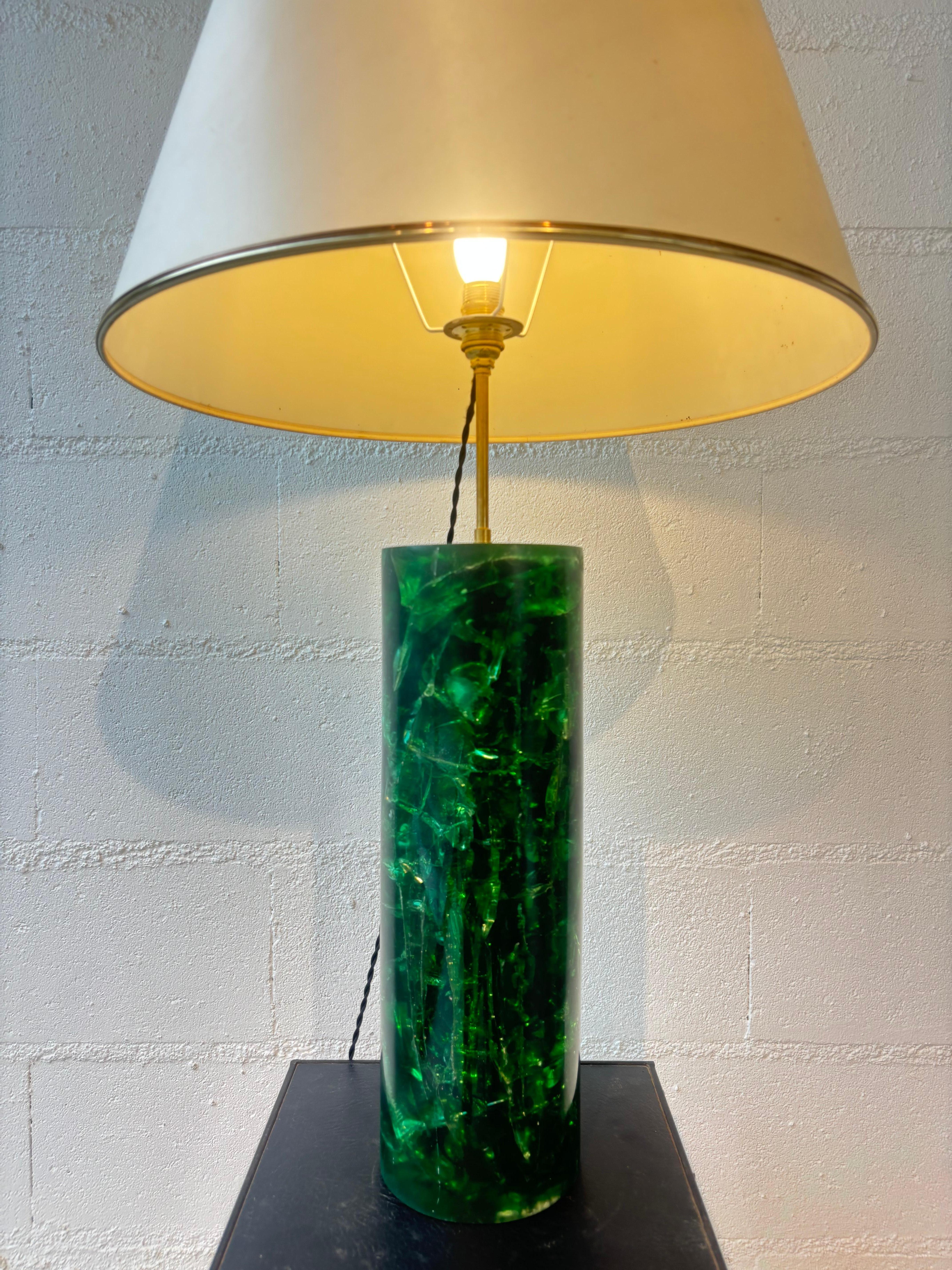 Fraktale Résine-Lampe (Ende des 20. Jahrhunderts) im Angebot