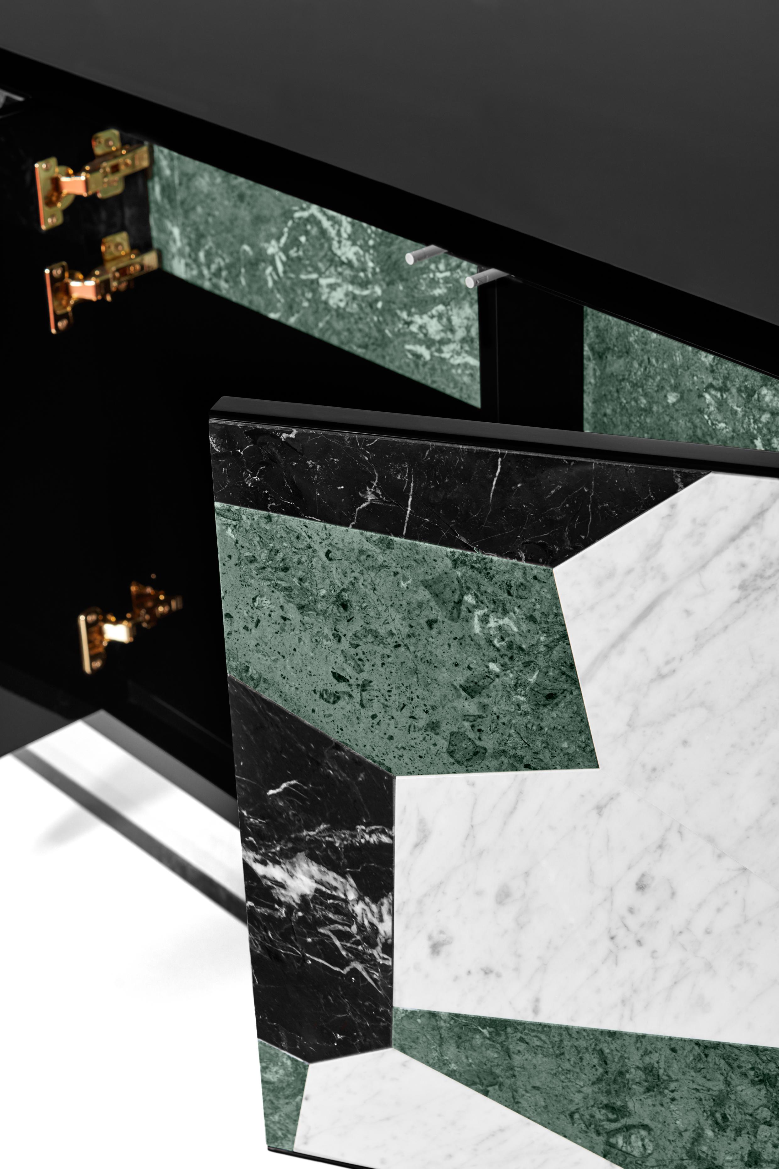 Portuguese Fractal Sideboard by Ginger & Jagger For Sale