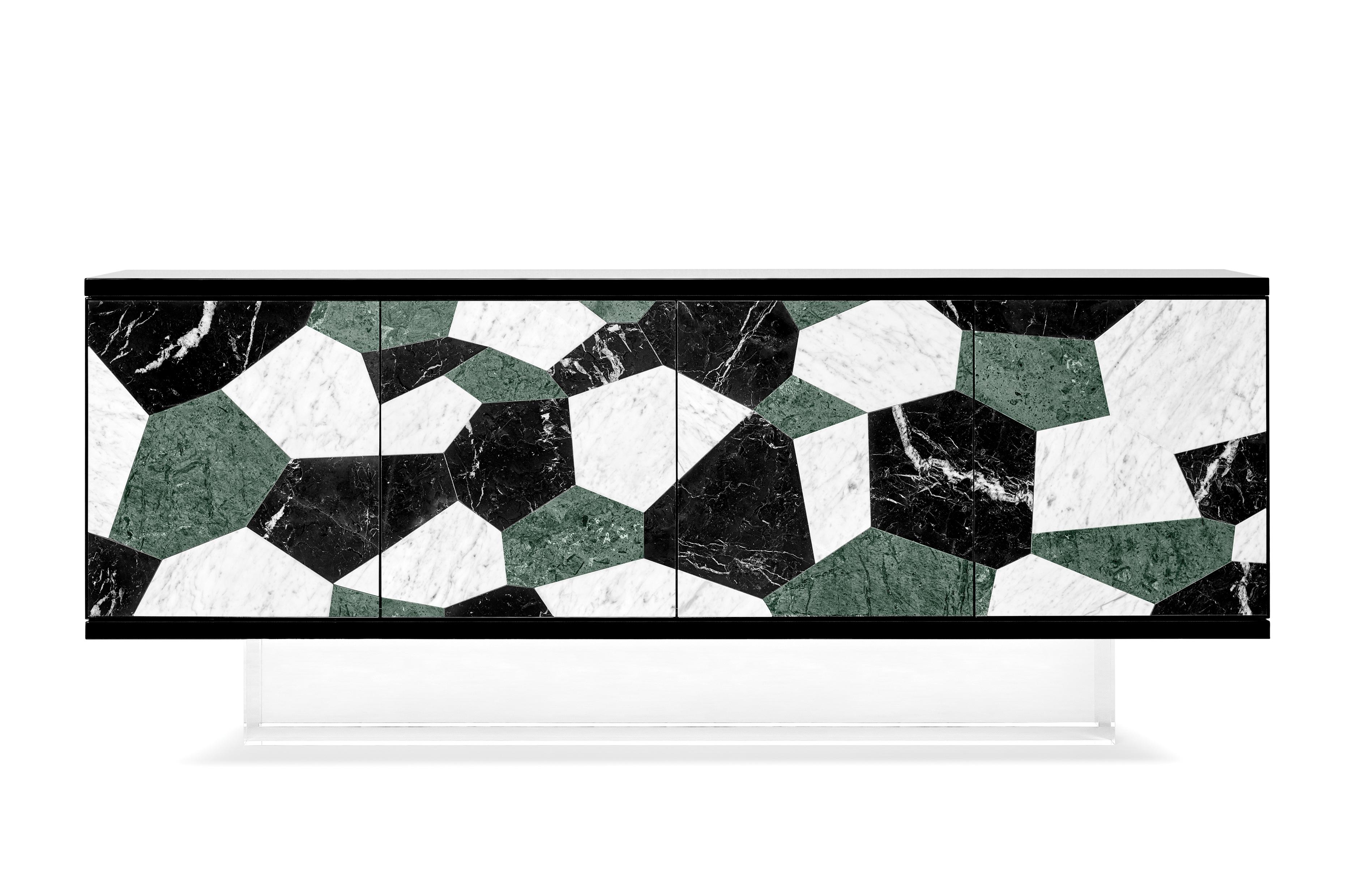 Portuguese Fractal Sideboard by Ginger & Jagger For Sale