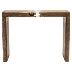 Fracture Bois Déchiré Sculptural Console Table by Meubles Thouret