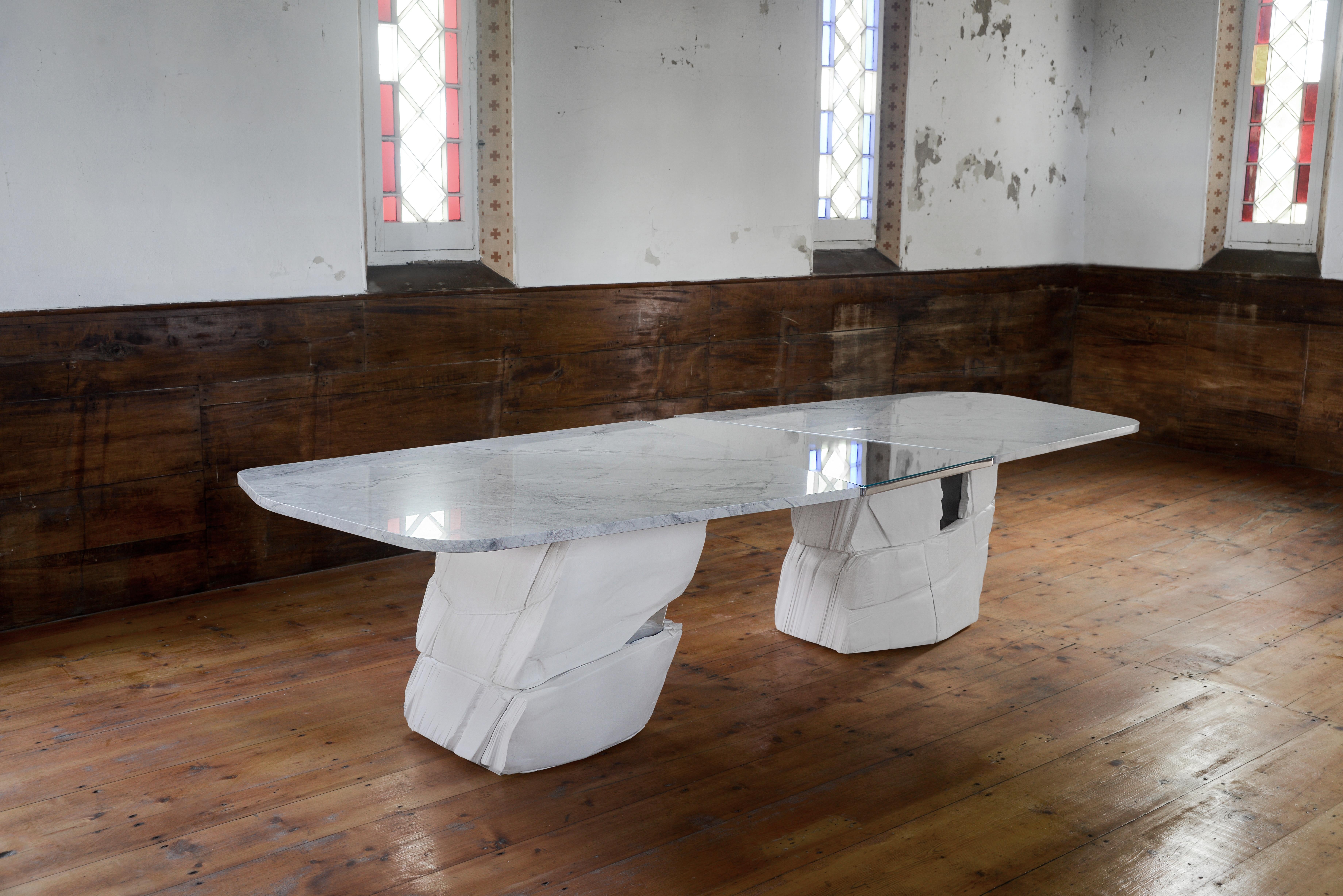 Modern Fracture Dining Table by Simon Johns For Sale