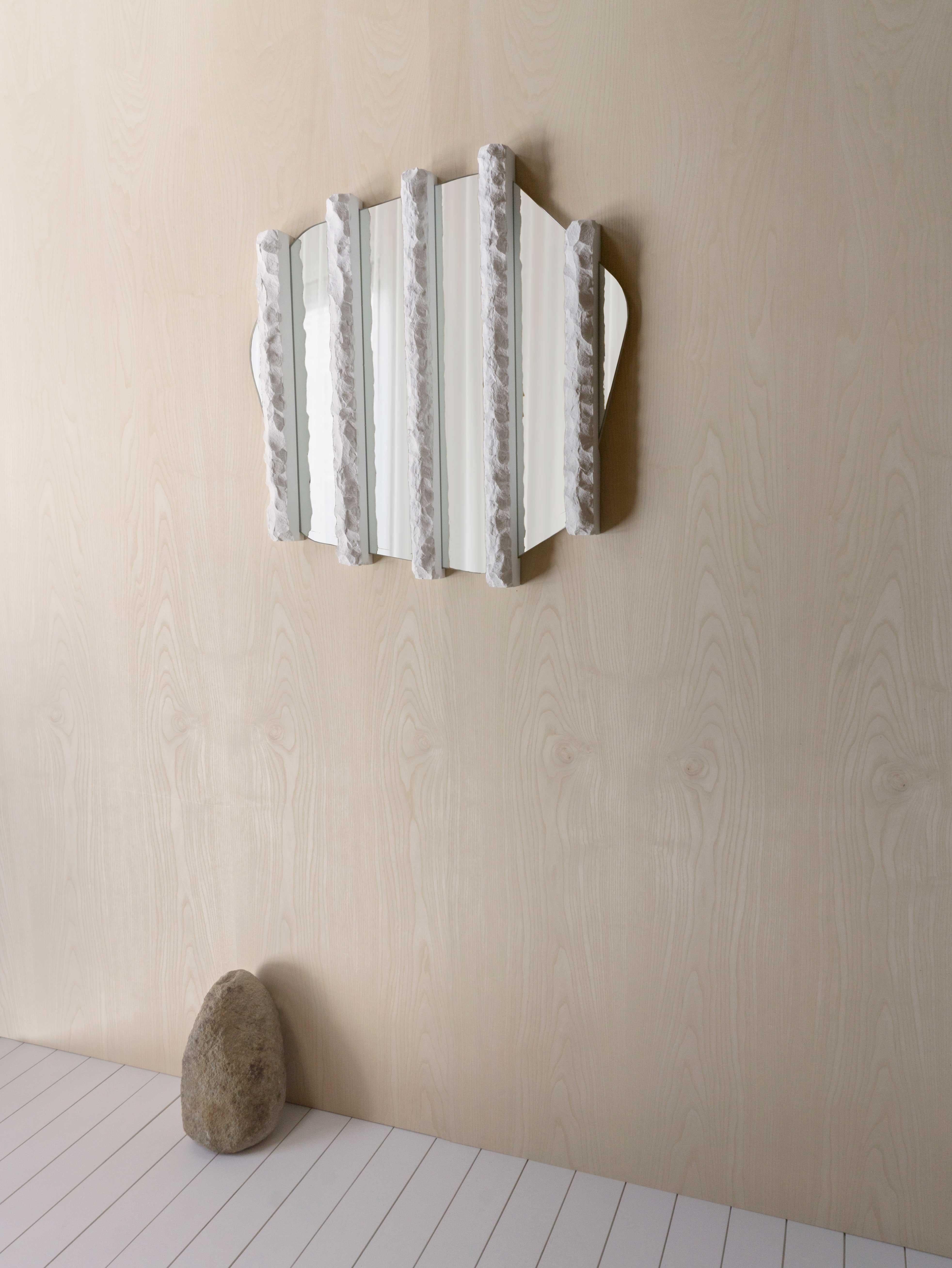Post-Modern Fracture Mirror by Simon Johns For Sale