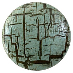 Vintage Fractured - Ceramic Wall Sculpture by William Edwards