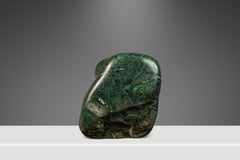 "Fractured Vase" Sculpture in Green Marble, Mark Leblanc, Leblanc Studios, 2020s