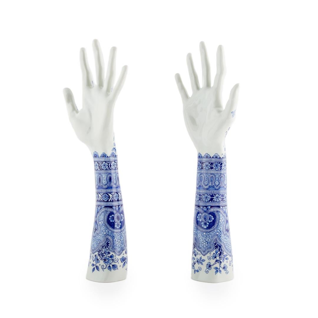 Dutch Fragile Fingers on a Grand Piano, by Marcel Wanders, 2013, Unique, Pair #2/6