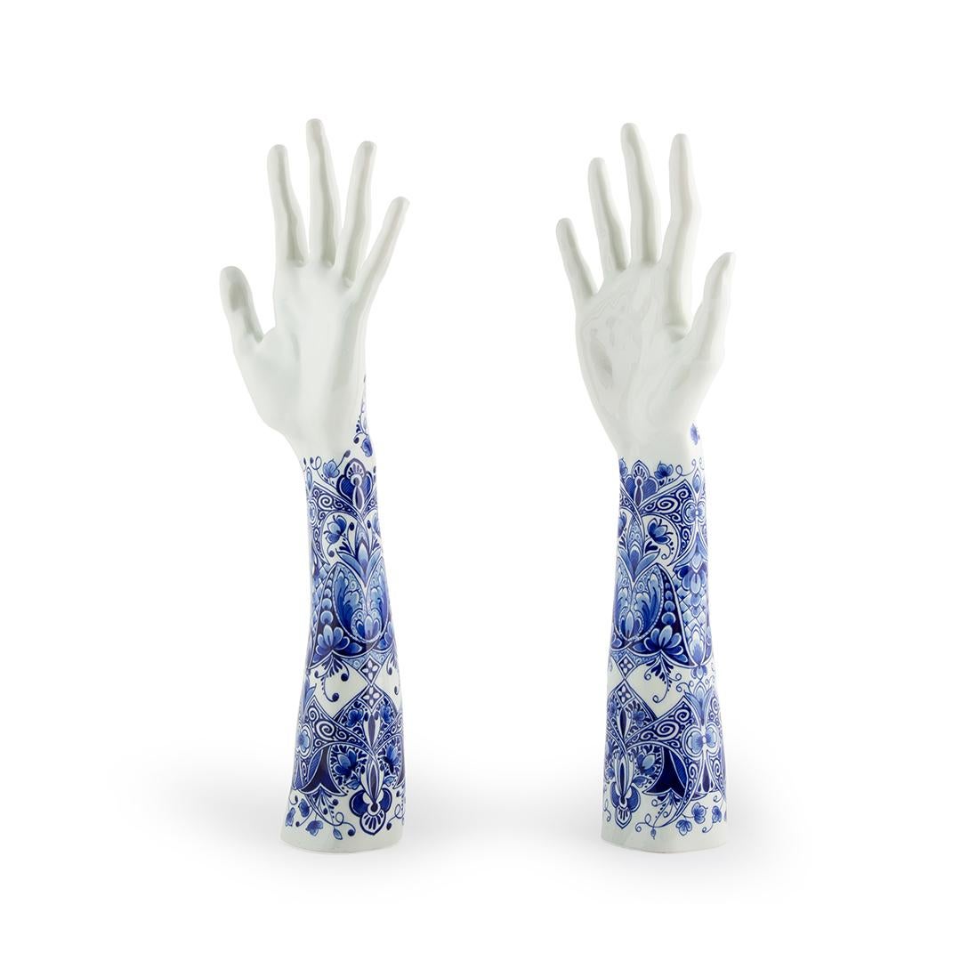 Dutch Fragile Fingers on a Grand Piano, by Marcel Wanders, 2013, Unique, Pair #3/6