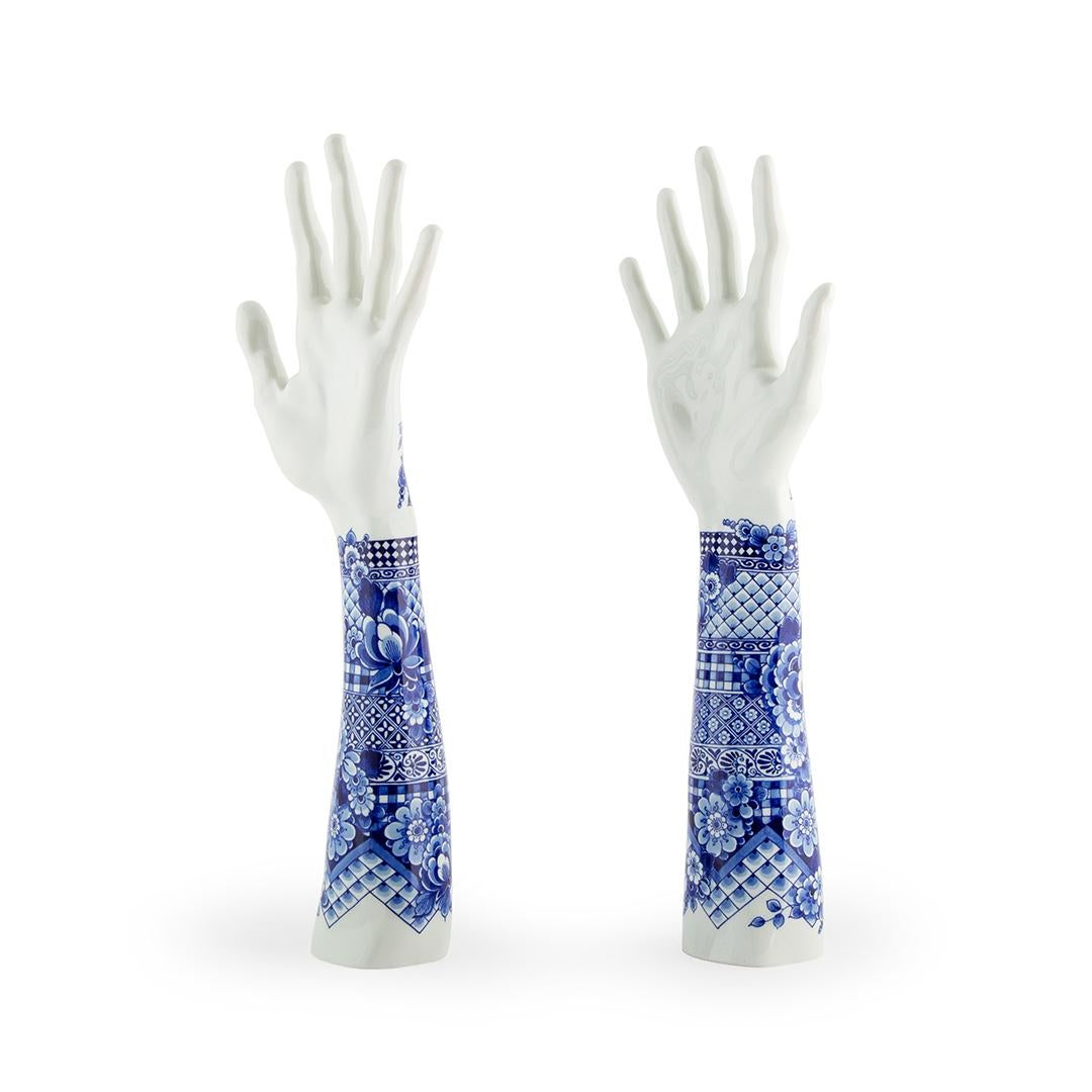 Dutch Fragile Fingers on a Grand Piano, by Marcel Wanders, 2013, Unique, Pair #5/6