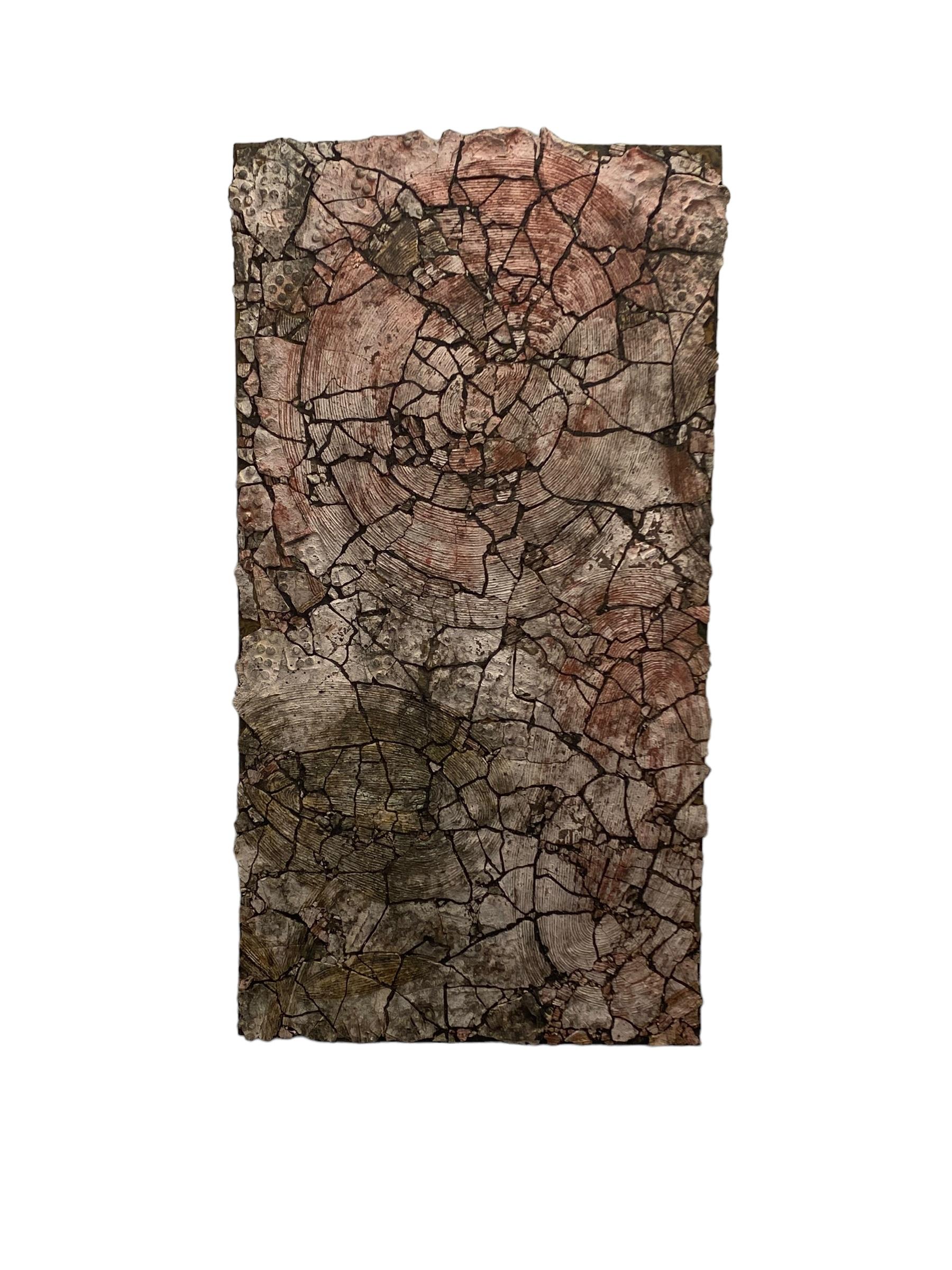 Finnish 'Fragile Flower' A Unique Ceramic Wall Sculpture, Pekka Paikkari,  2021 For Sale