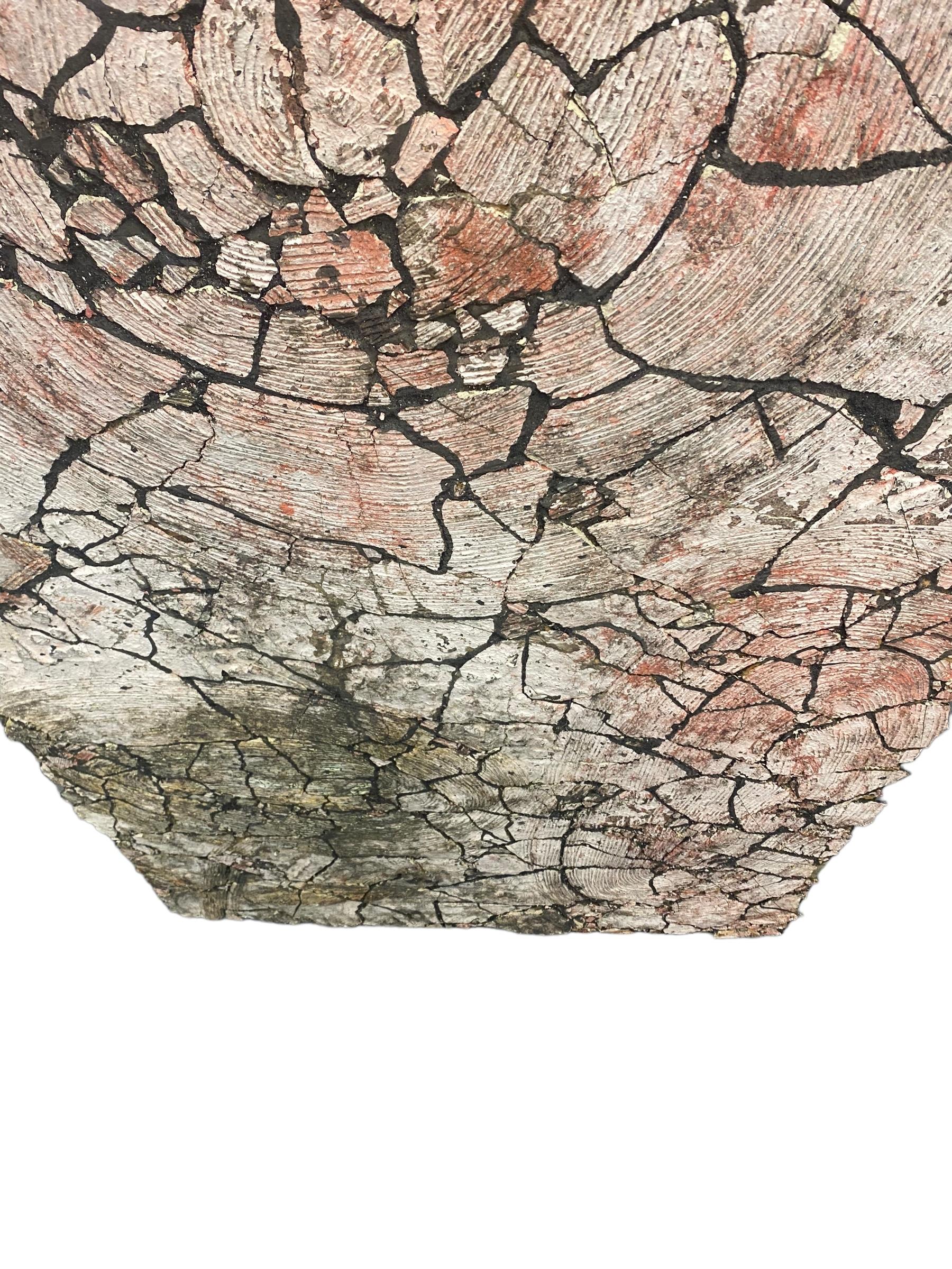 'Fragile Flower' A Unique Ceramic Wall Sculpture, Pekka Paikkari,  2021 In New Condition For Sale In Helsinki, FI