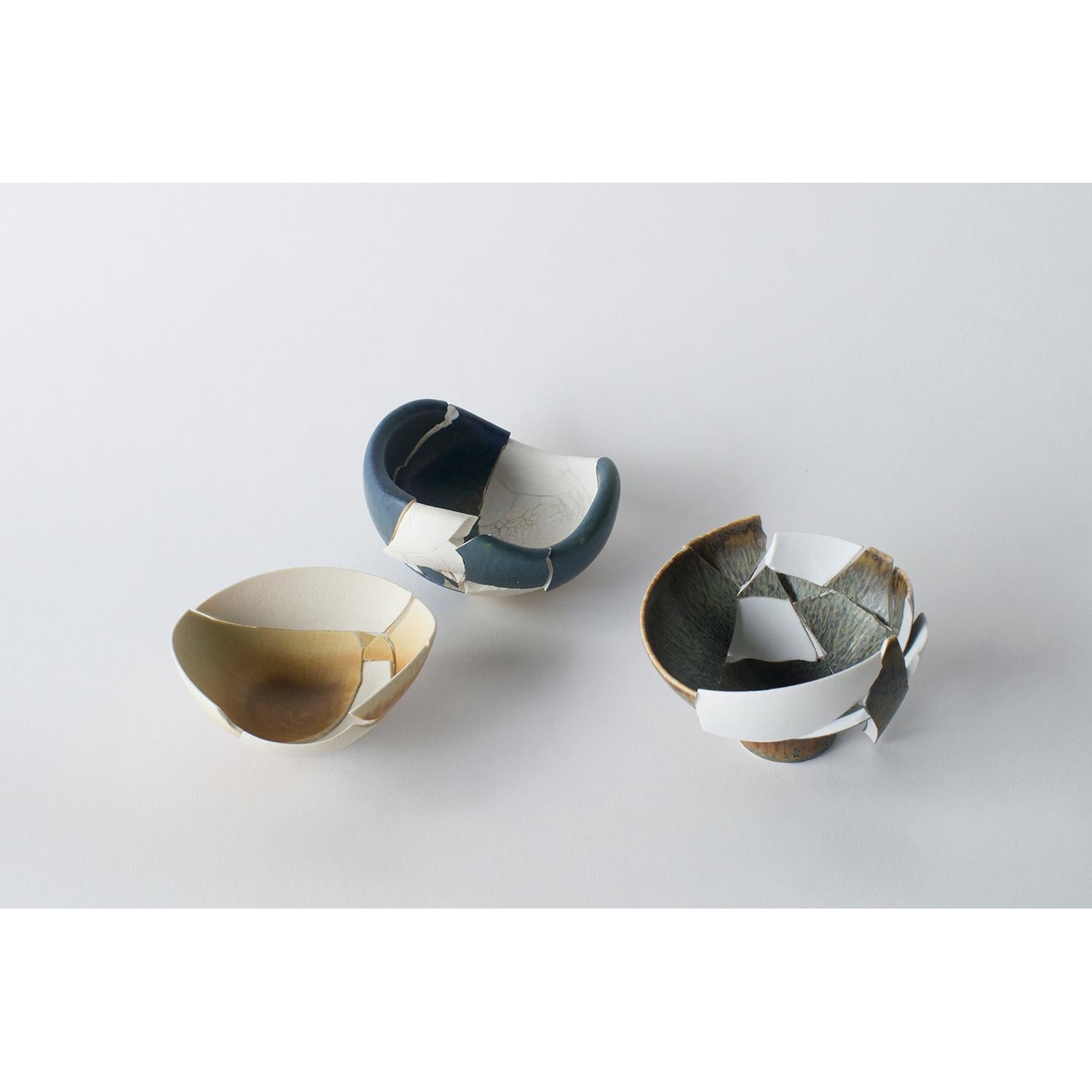Struktur#11 Norihiko Terayama Gertrud Lonegren: „Fragmentale Struktur“ (Keramik) im Angebot