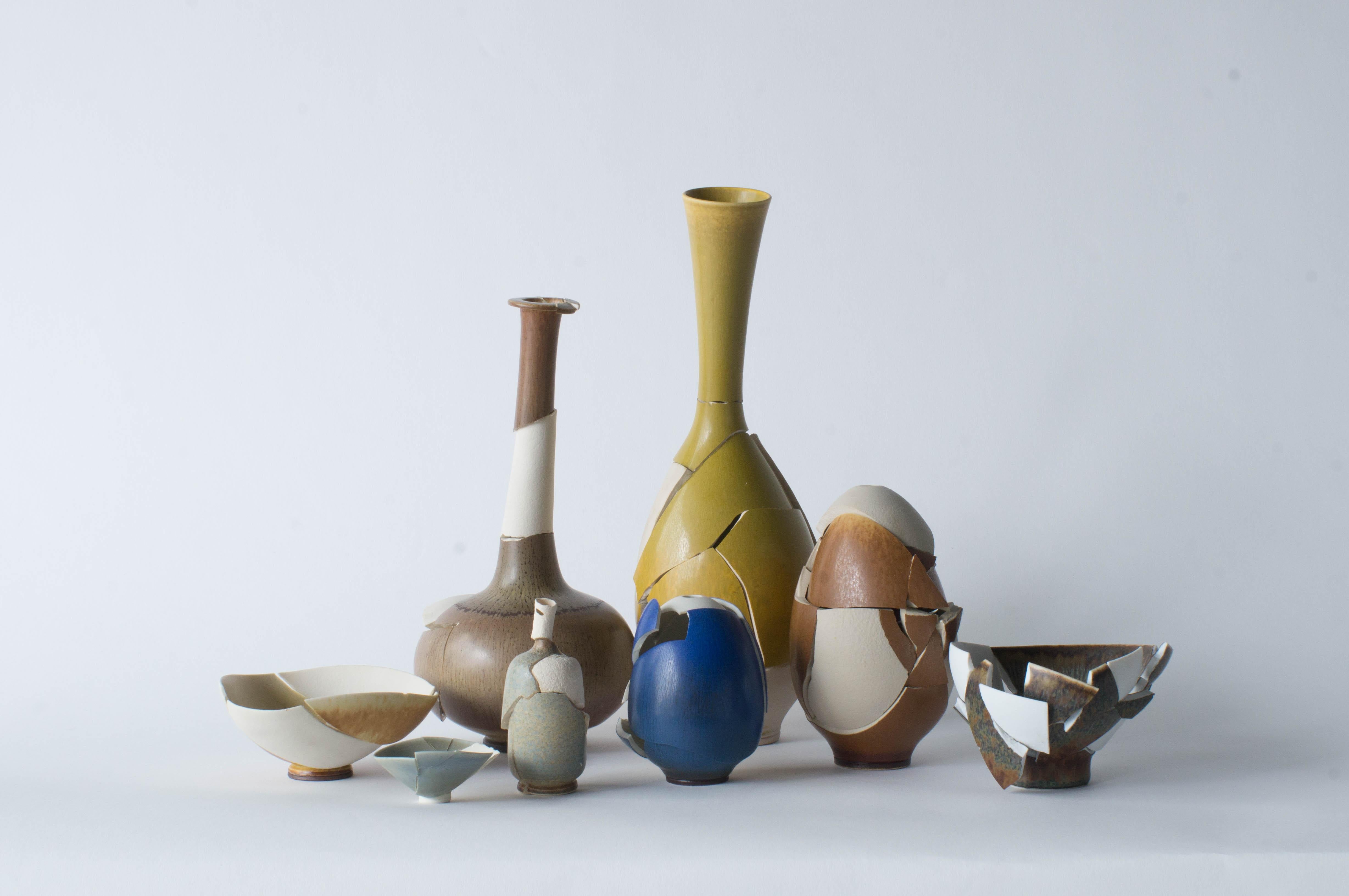 Ceramic Fragile Structure#7 Norihiko Terayama Berndt Friberg For Sale