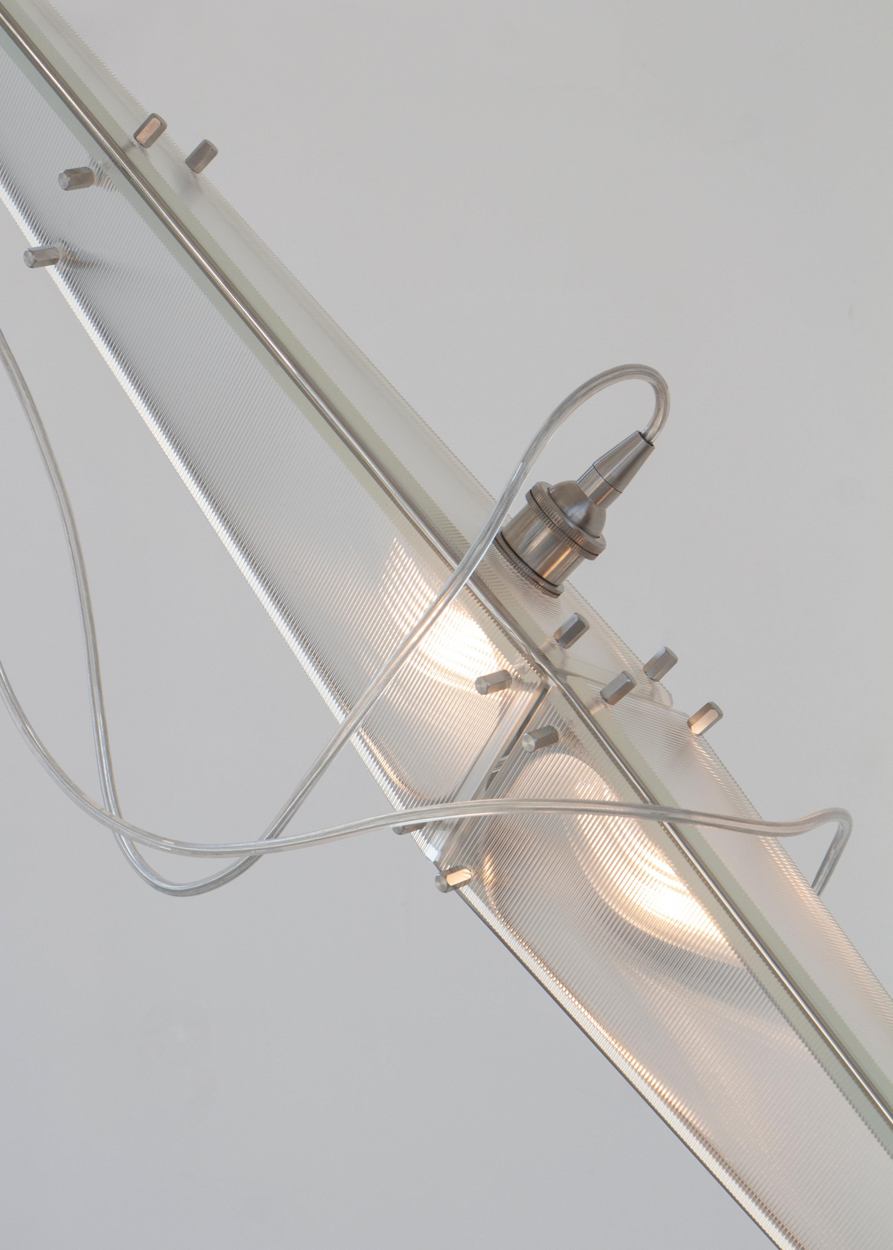 Chinese Fragment #02 Comtemporay Design Chandelier Geometric Pendant by Singchan Design For Sale