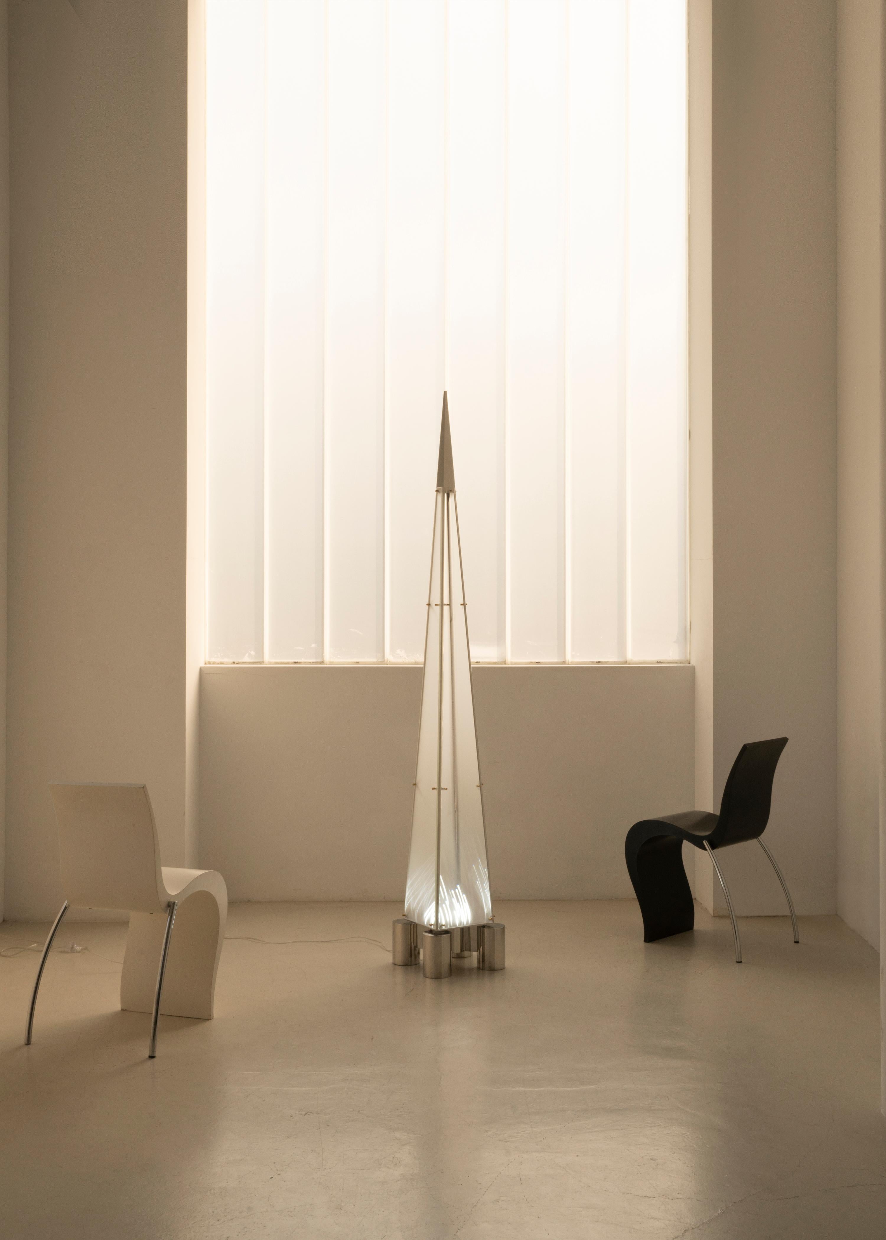 Modern Fragment #03 Comtemporay Design Sculptural Floor Lamp by Singchan Design For Sale