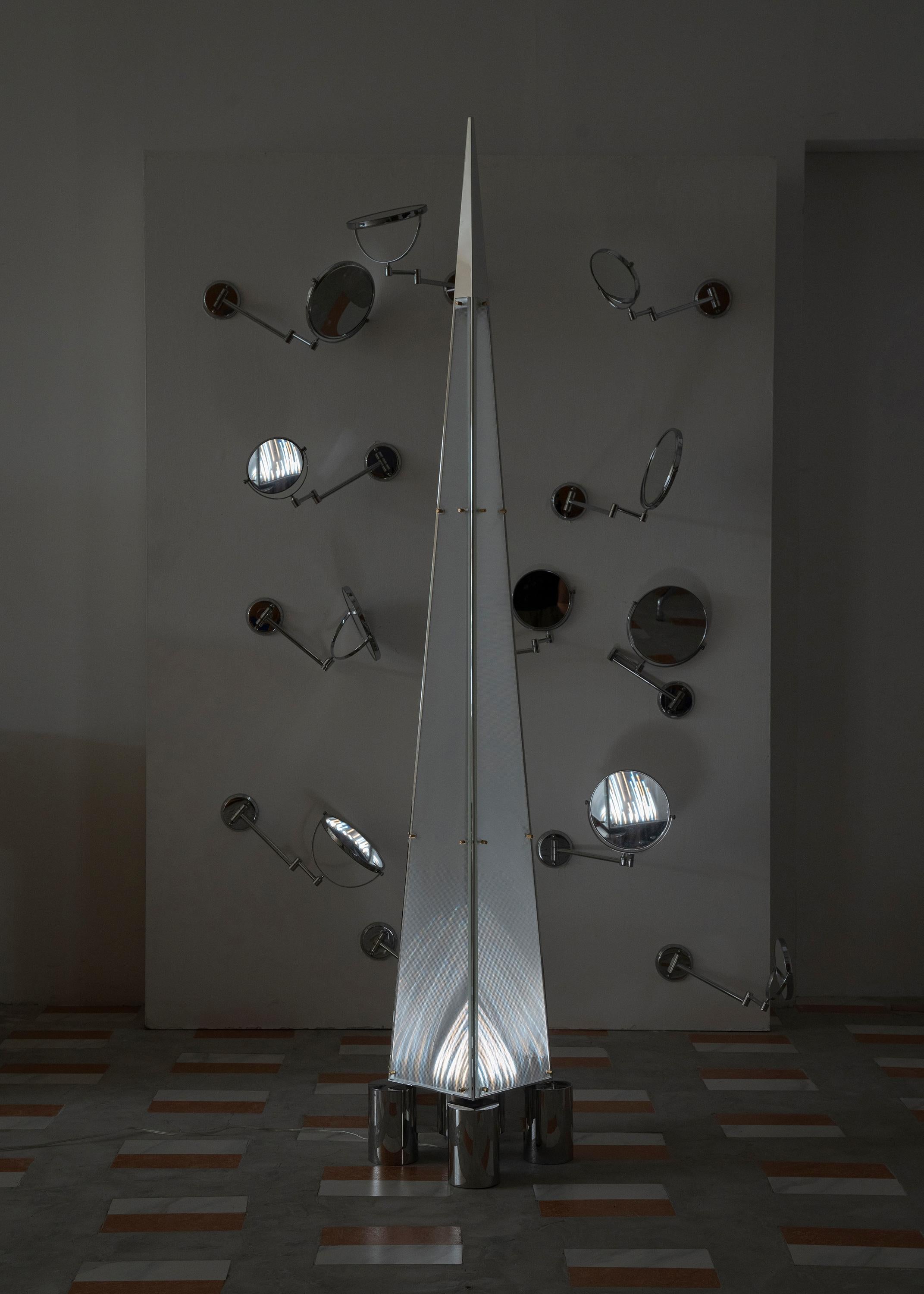 Fragment #03 Comtemporay Design Sculptural Floor Lamp by Singchan Design For Sale 1