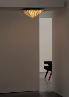 Fragment #06 Square Flush Mount Decorated Ceiling Lamp by Singchan Design