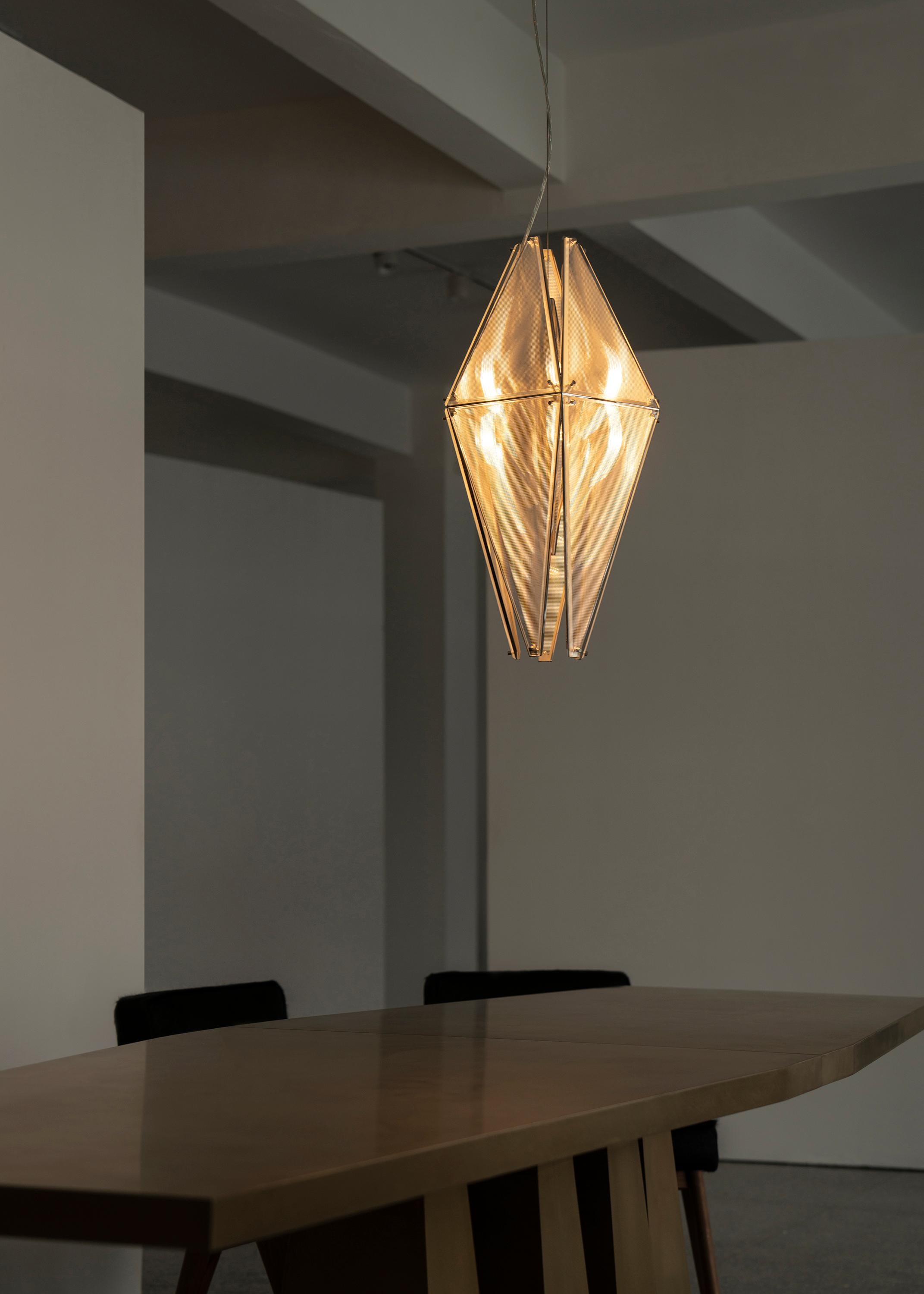 Chinese Fragment 08 Pendant Light by Sing Chan  For Sale