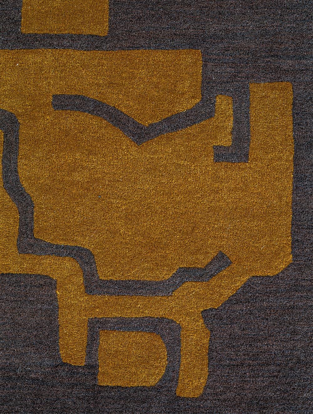 Post-Modern Fragment 1 Structures Carpet by Massimo Copenhagen For Sale