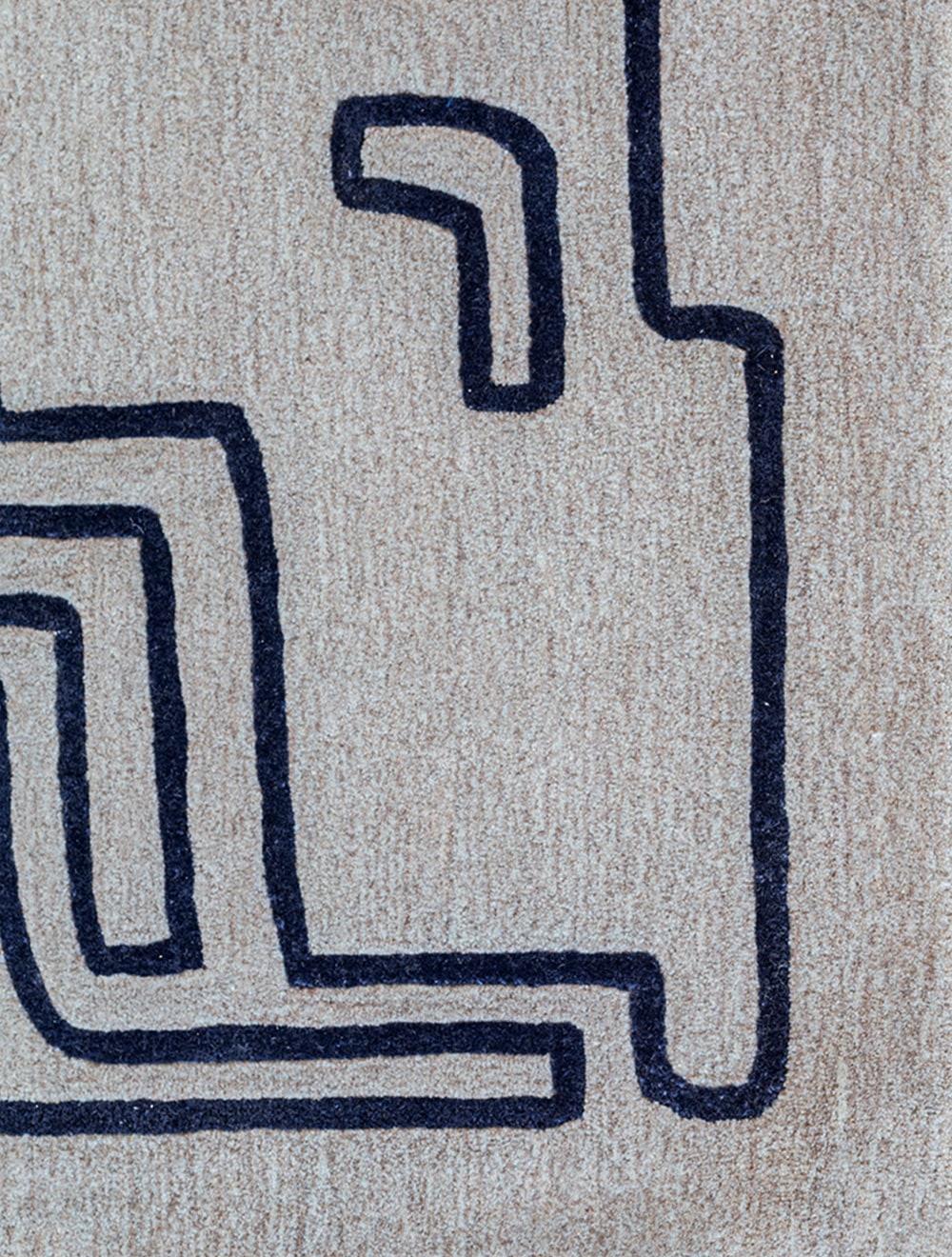 Post-Modern Fragment 2 Structures Carpet by Massimo Copenhagen For Sale