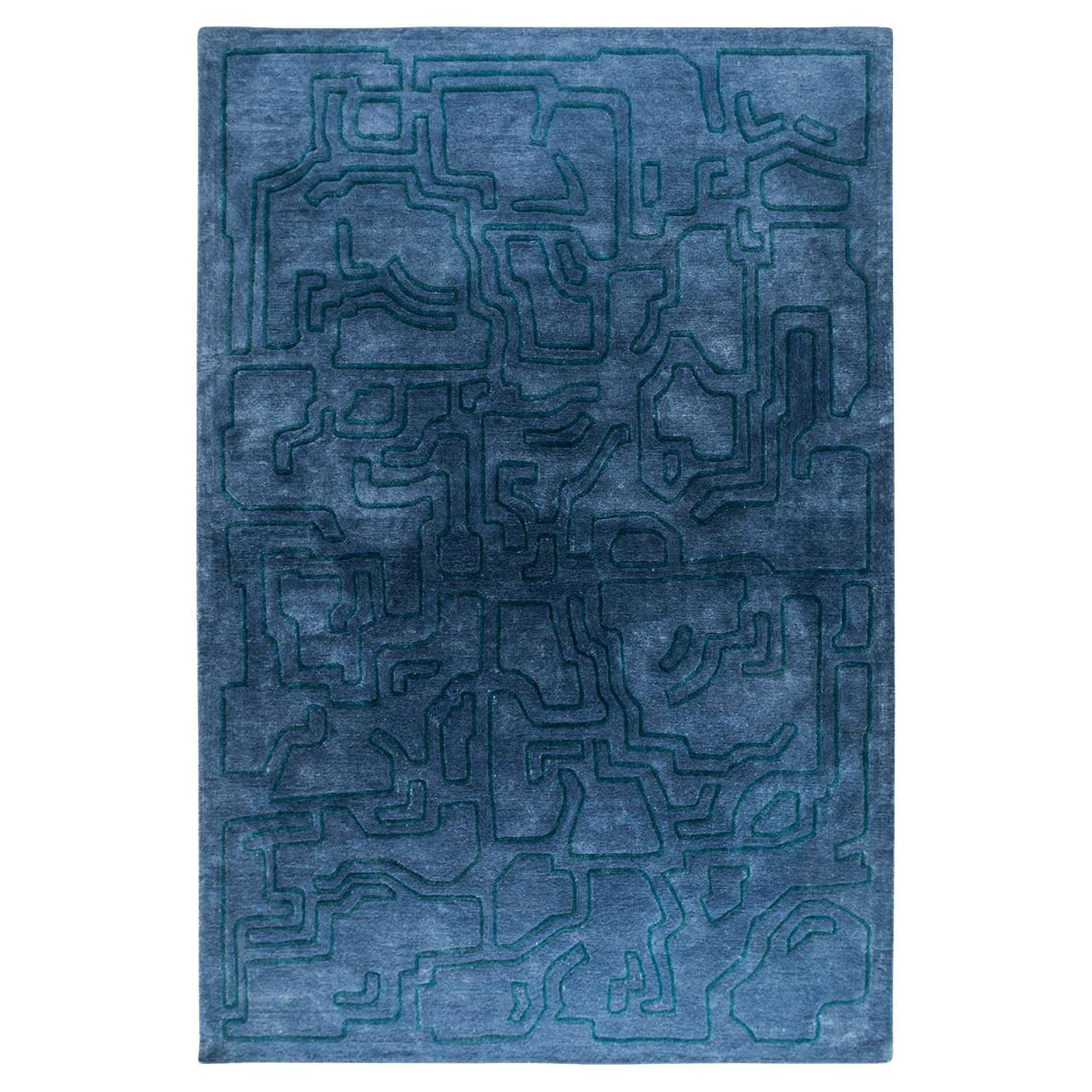 Fragment 4 Structures Carpet by Massimo Copenhagen For Sale