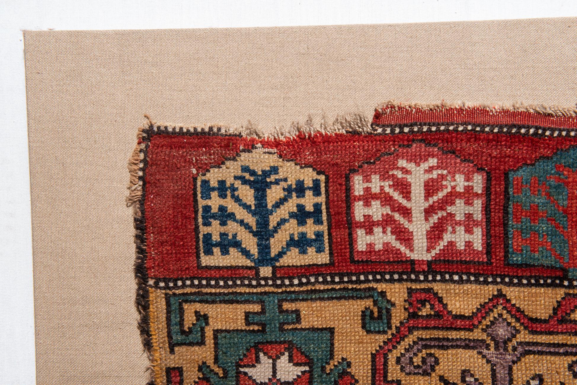 Turkish Fragment of Antique Konya Carpet For Sale