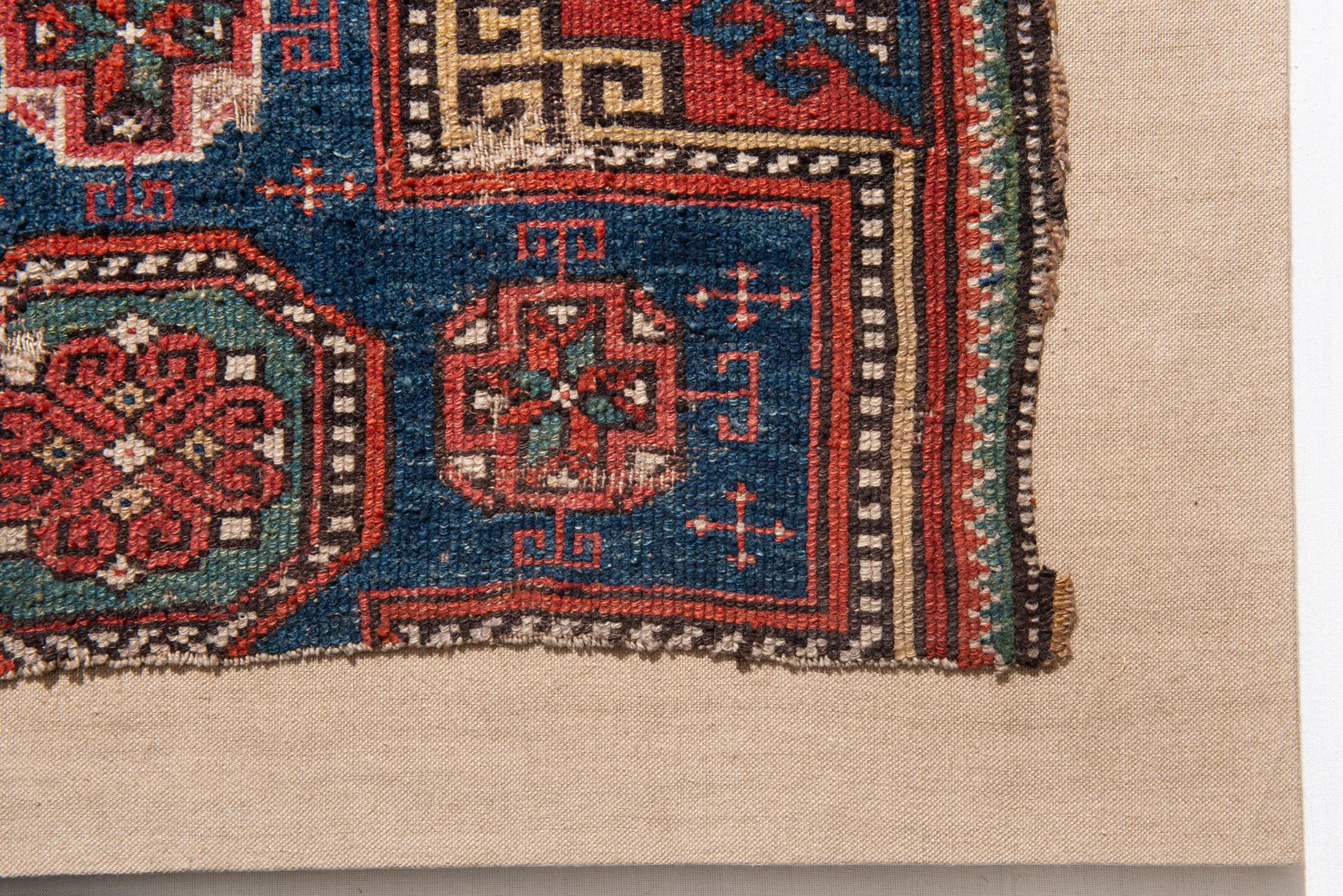 Hand-Woven Fragment of Antique Konya Carpet For Sale