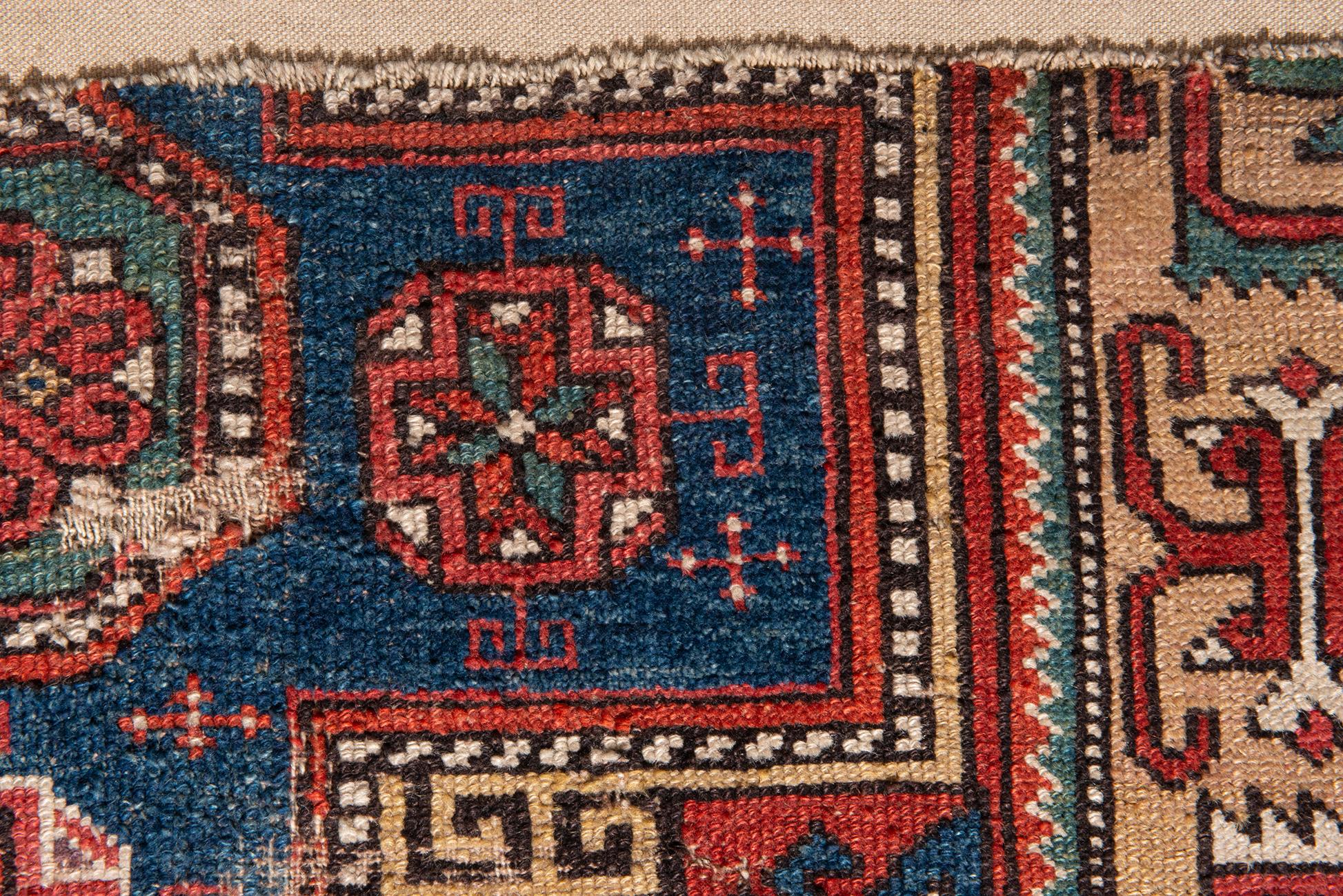 19th Century Fragment of Antique Konya Carpet For Sale