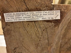 FRAGMENT OF SARCOPHAGUS, Egypt, end of the New Kingdom to Late Period.