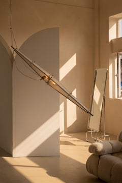 'Fragment' Pendant Lamp by Sing Chan Stainless Steel Glass